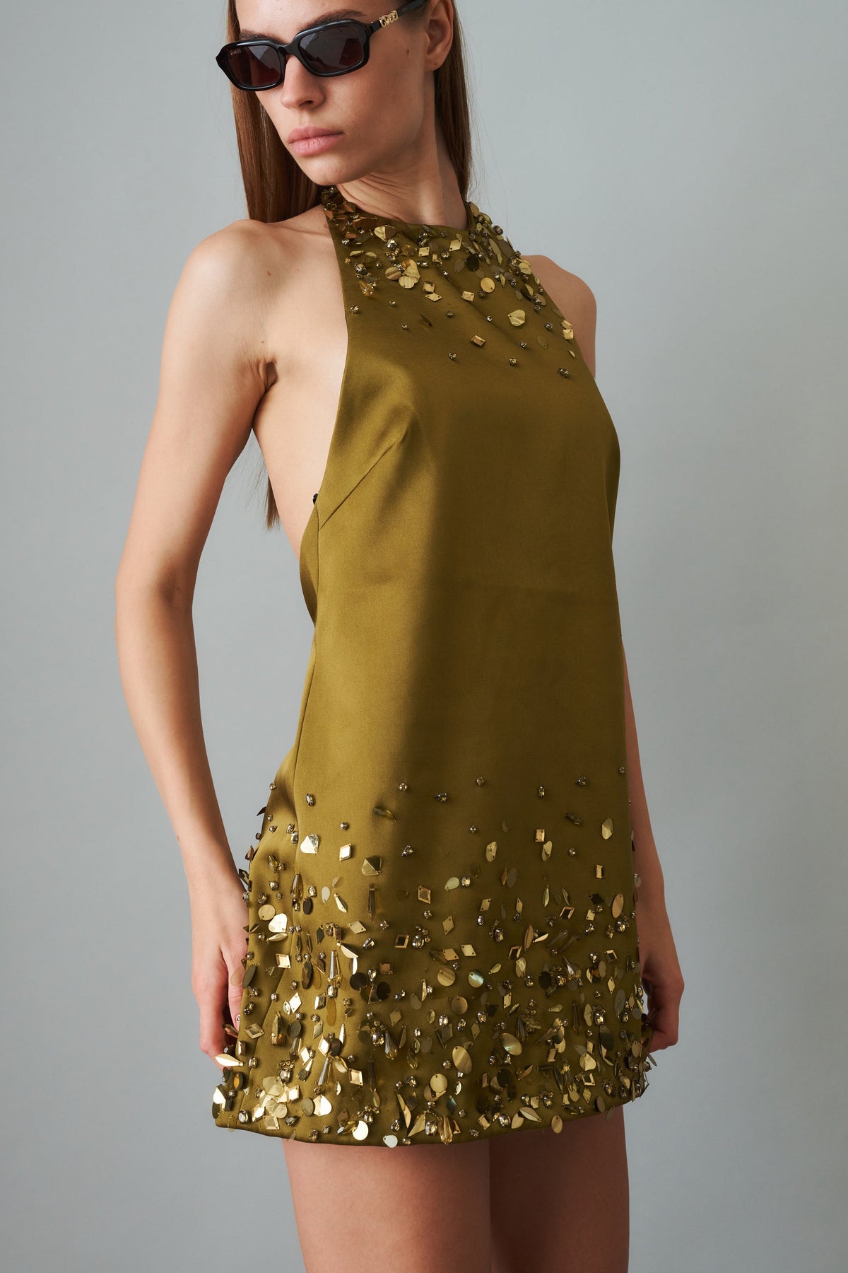 Tobonie Embroidered Dress