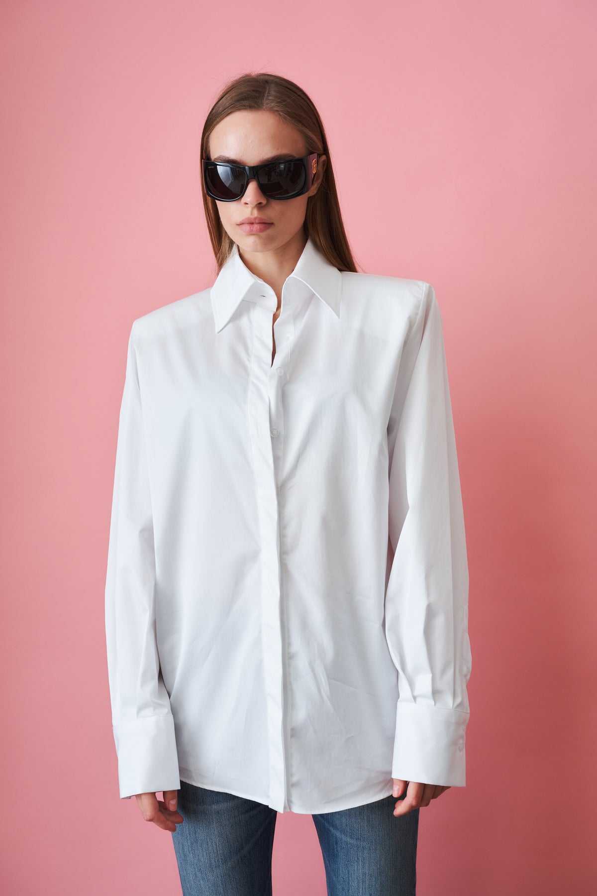 Classic Poplin Shirt White