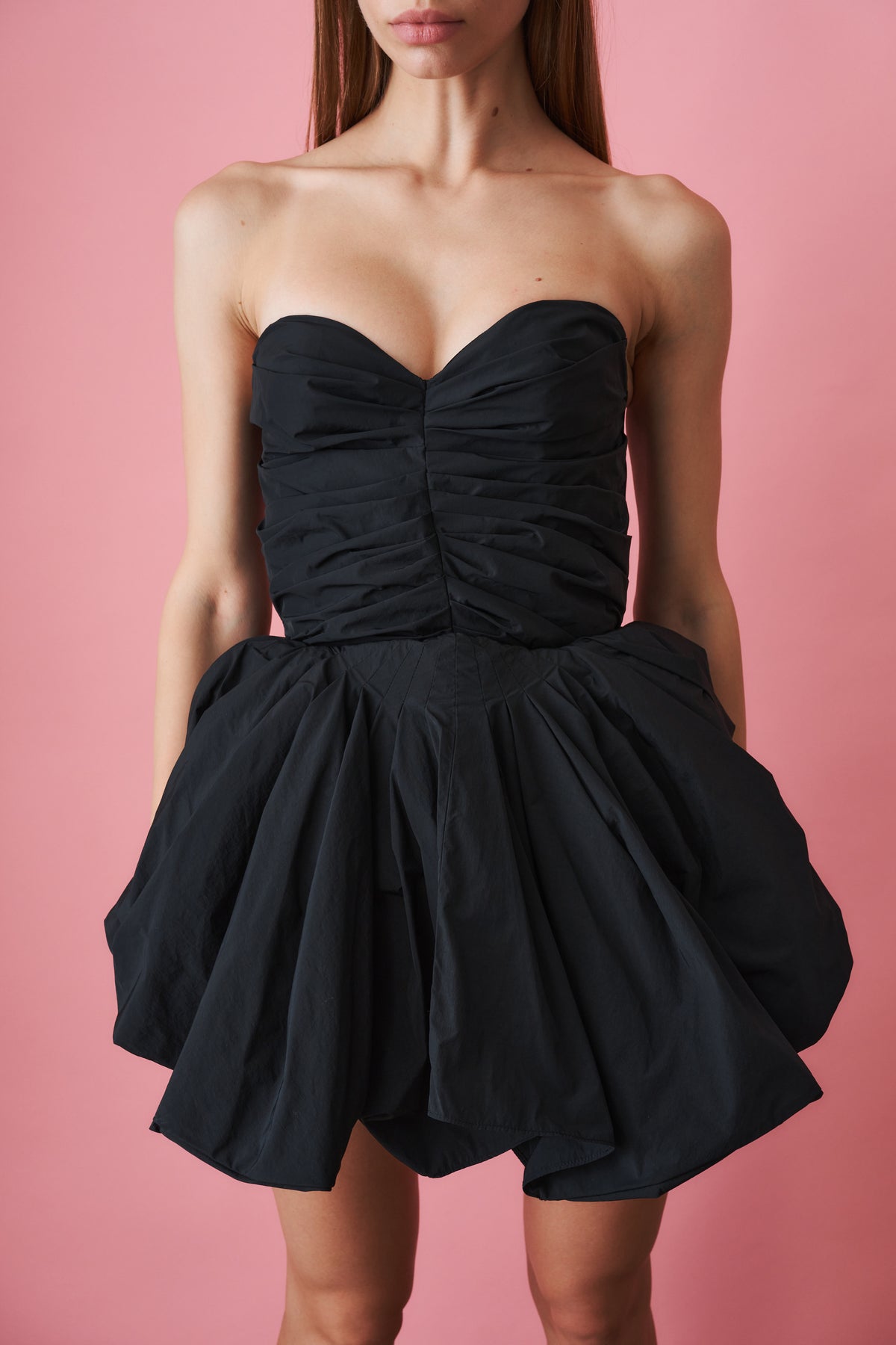 Fan Corset Mini Dress