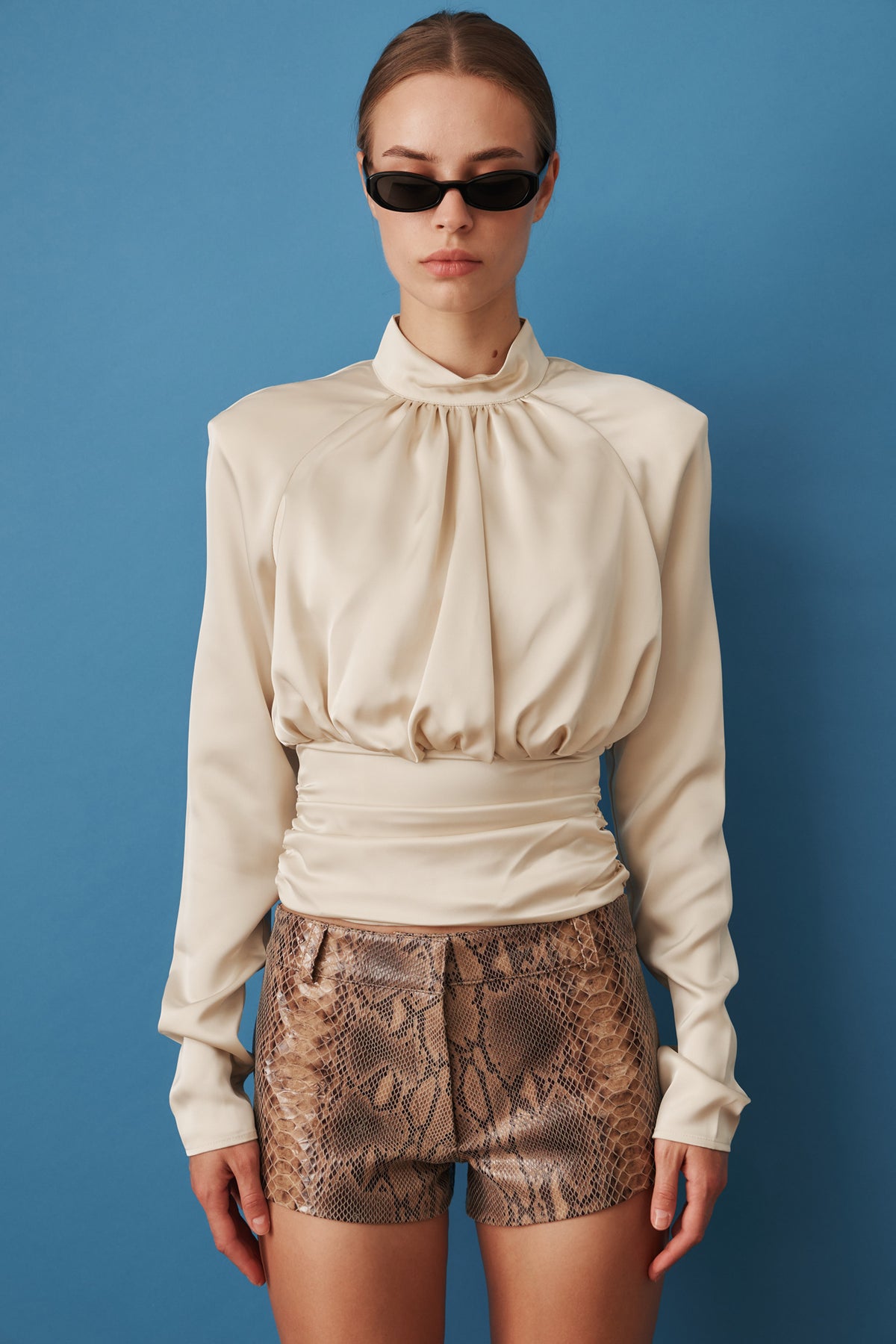Ruched Pleat Top - DÉSORDRE