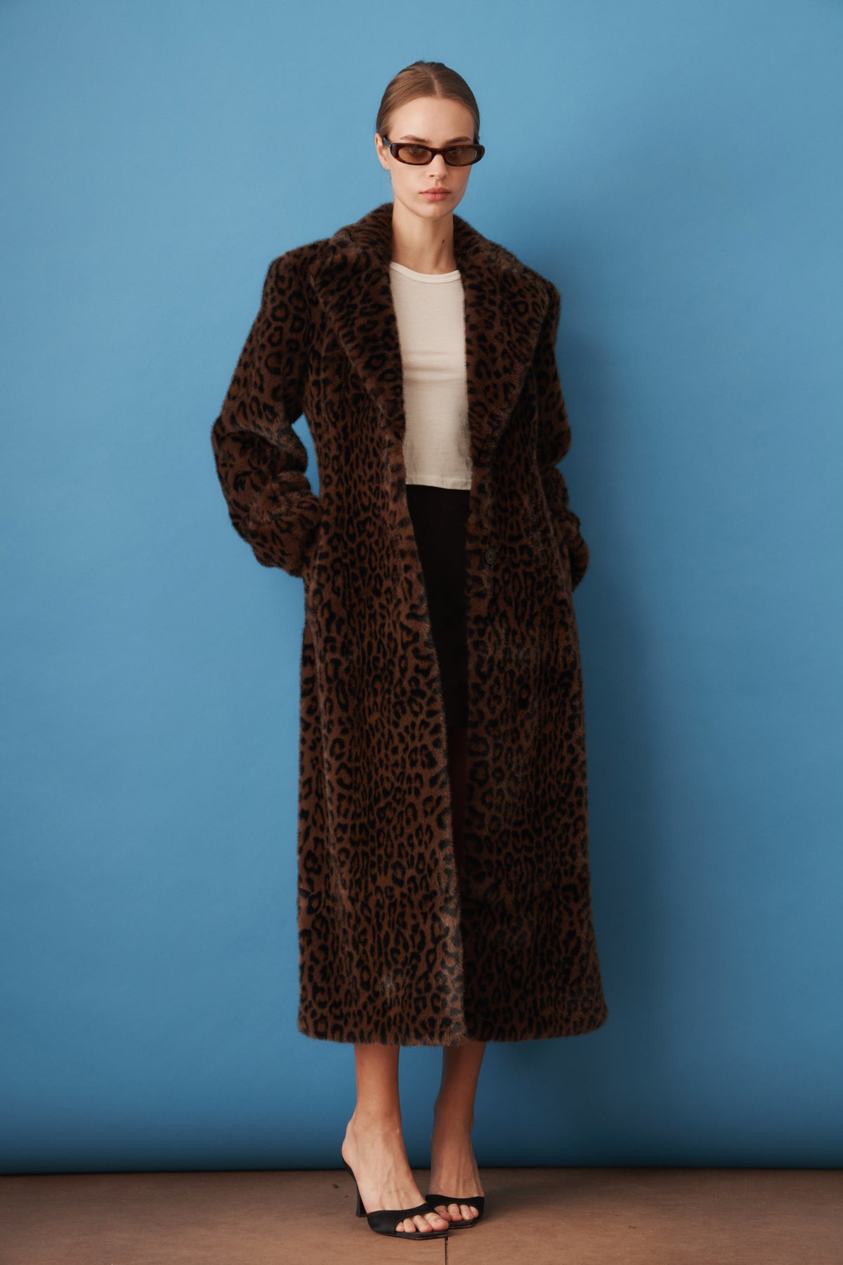 Faux Fur Coat Leopard - DÉSORDRE
