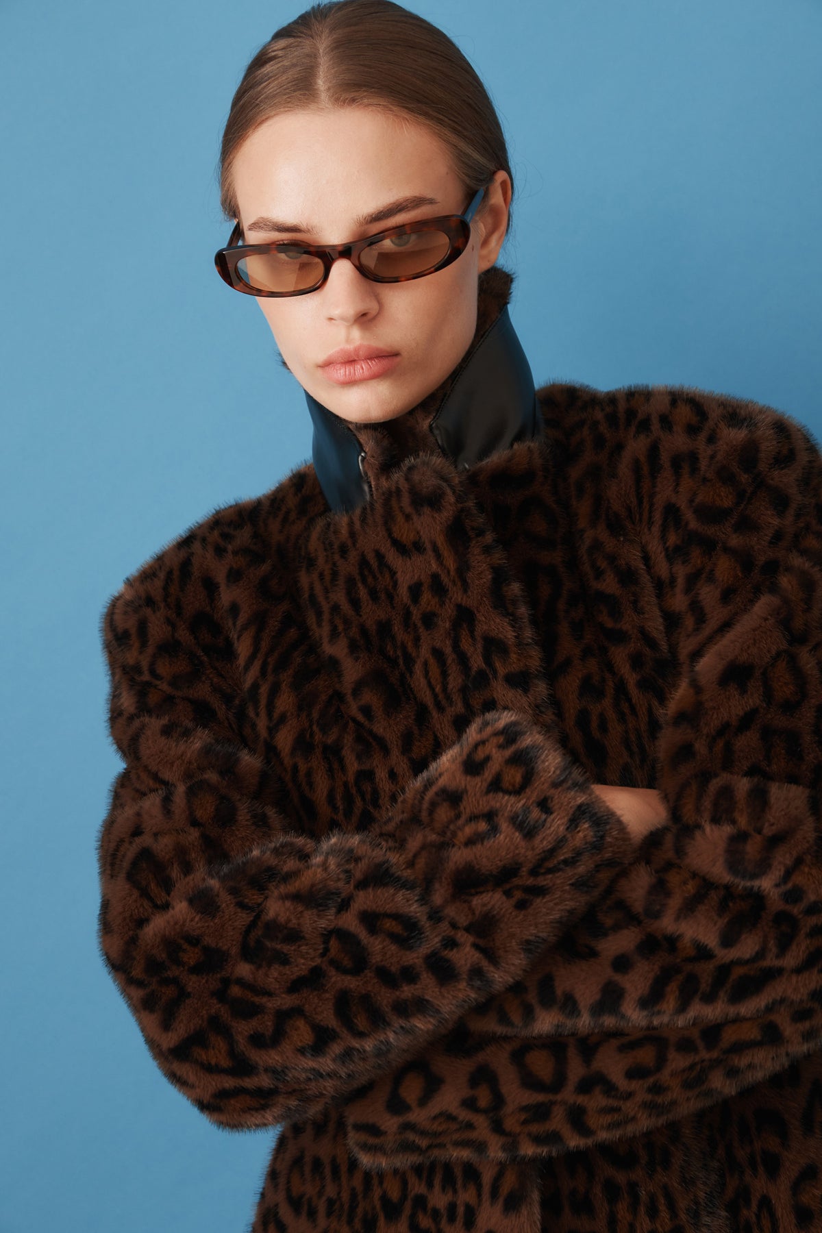 Faux Fur Coat Leopard - DÉSORDRE