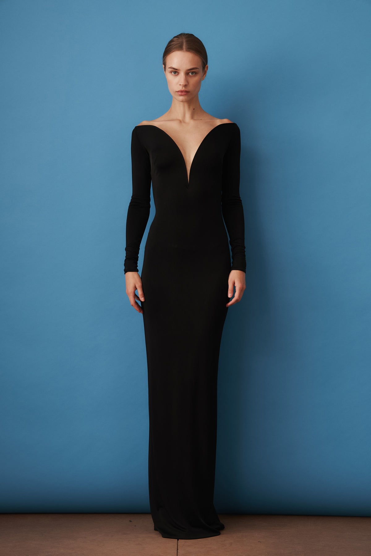 Ceylan Maxi Dress in Dark Side