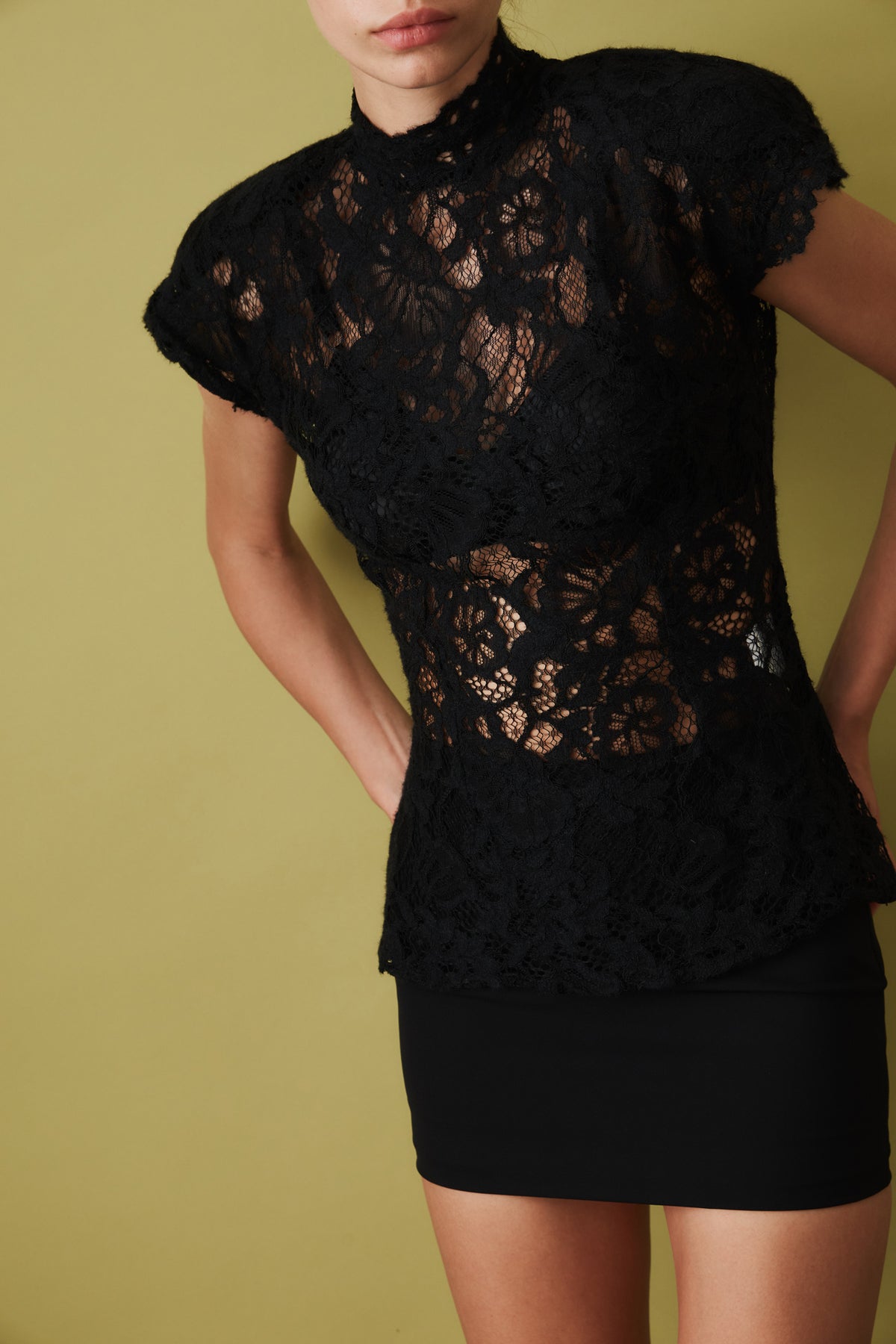 Amalie Top Black - DÉSORDRE