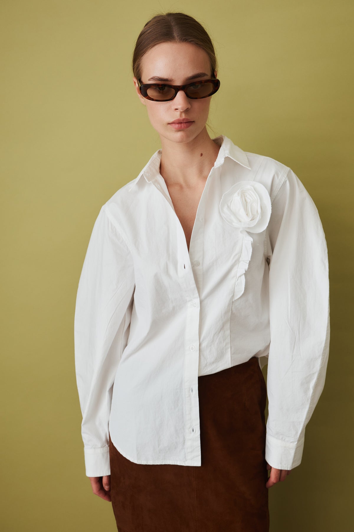 Oversized Shirt Bright White