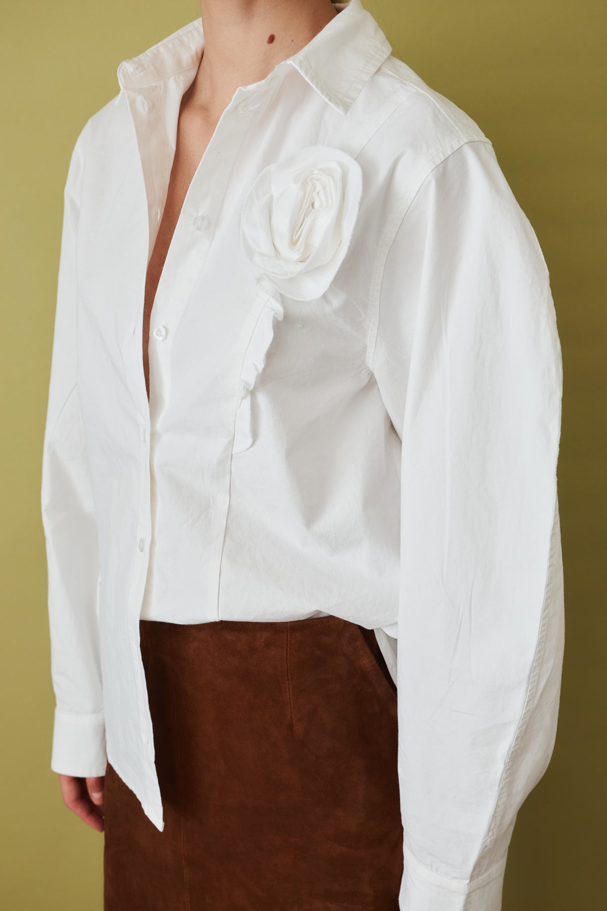 Oversized Shirt Bright White