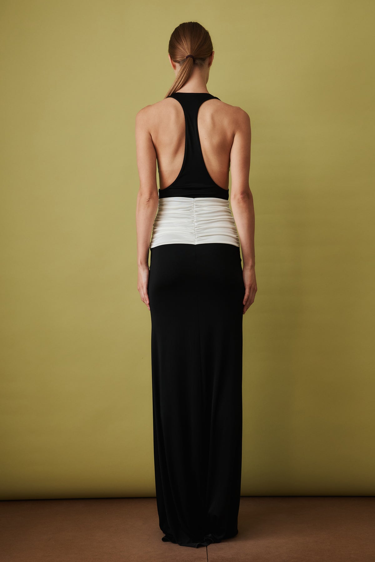 Siwa Maxi Dress in Raven - DÉSORDRE