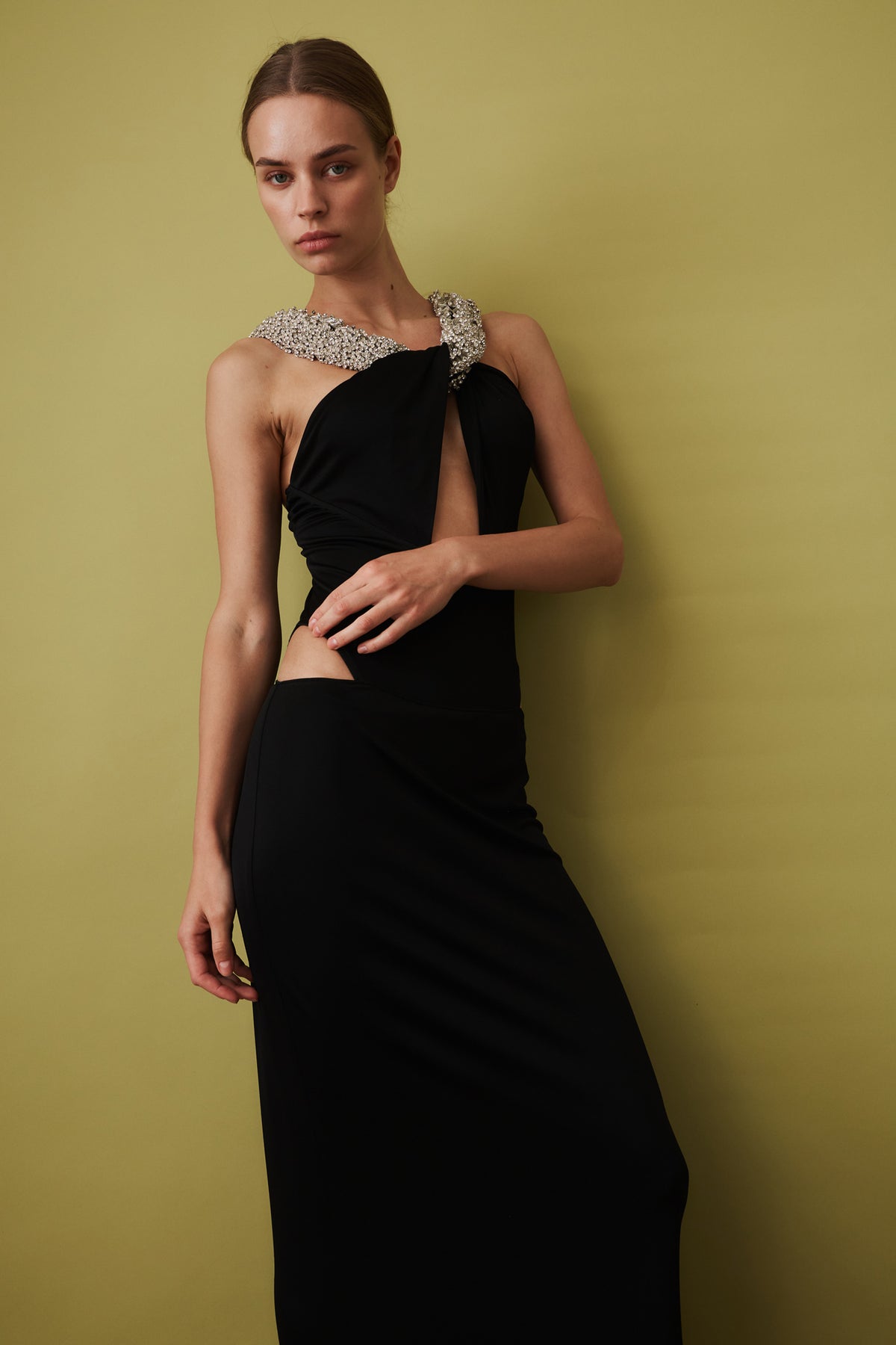 Rio Maxi Dress in Zaffiro - DÉSORDRE