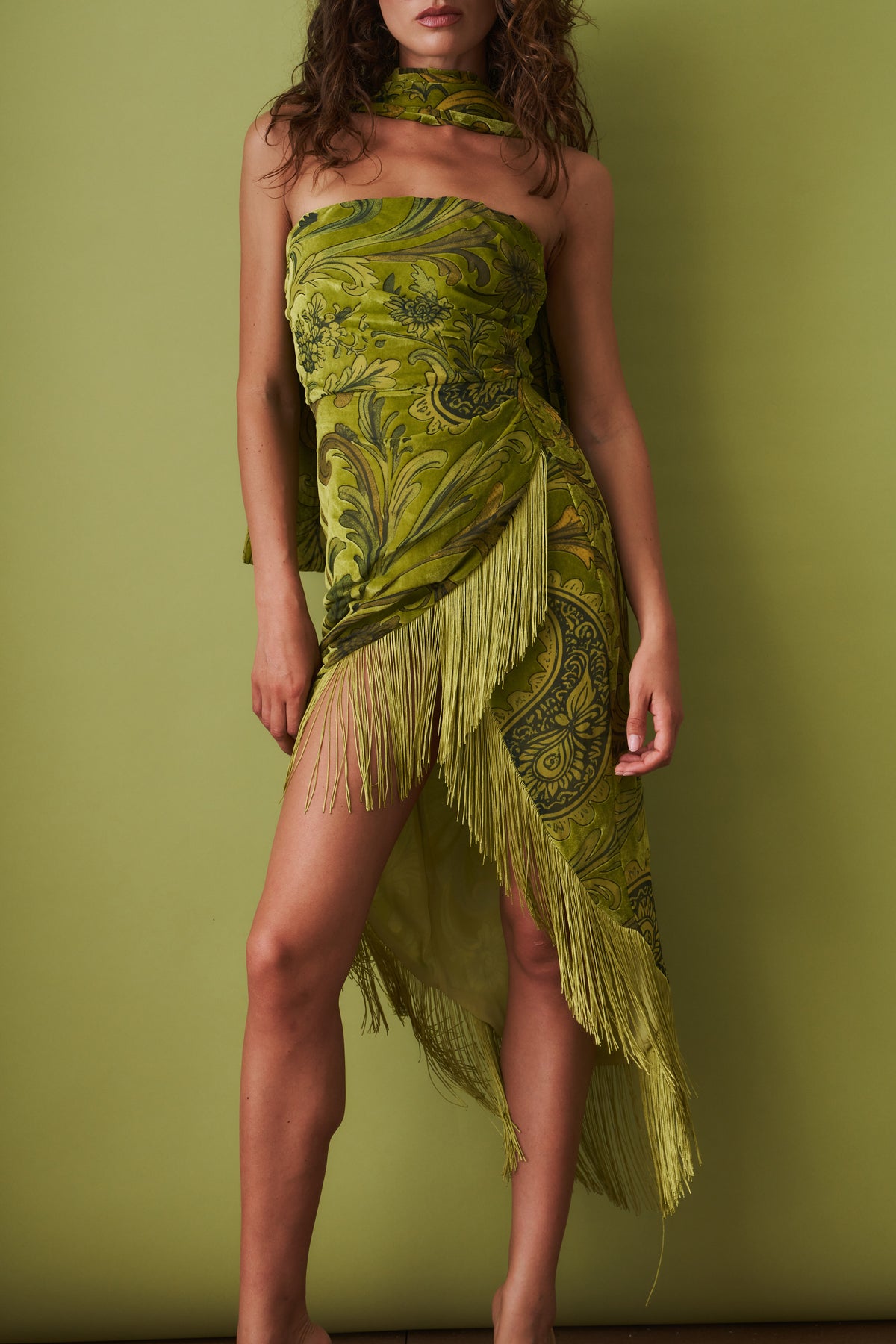 Statice Velvet Dress - DÉSORDRE