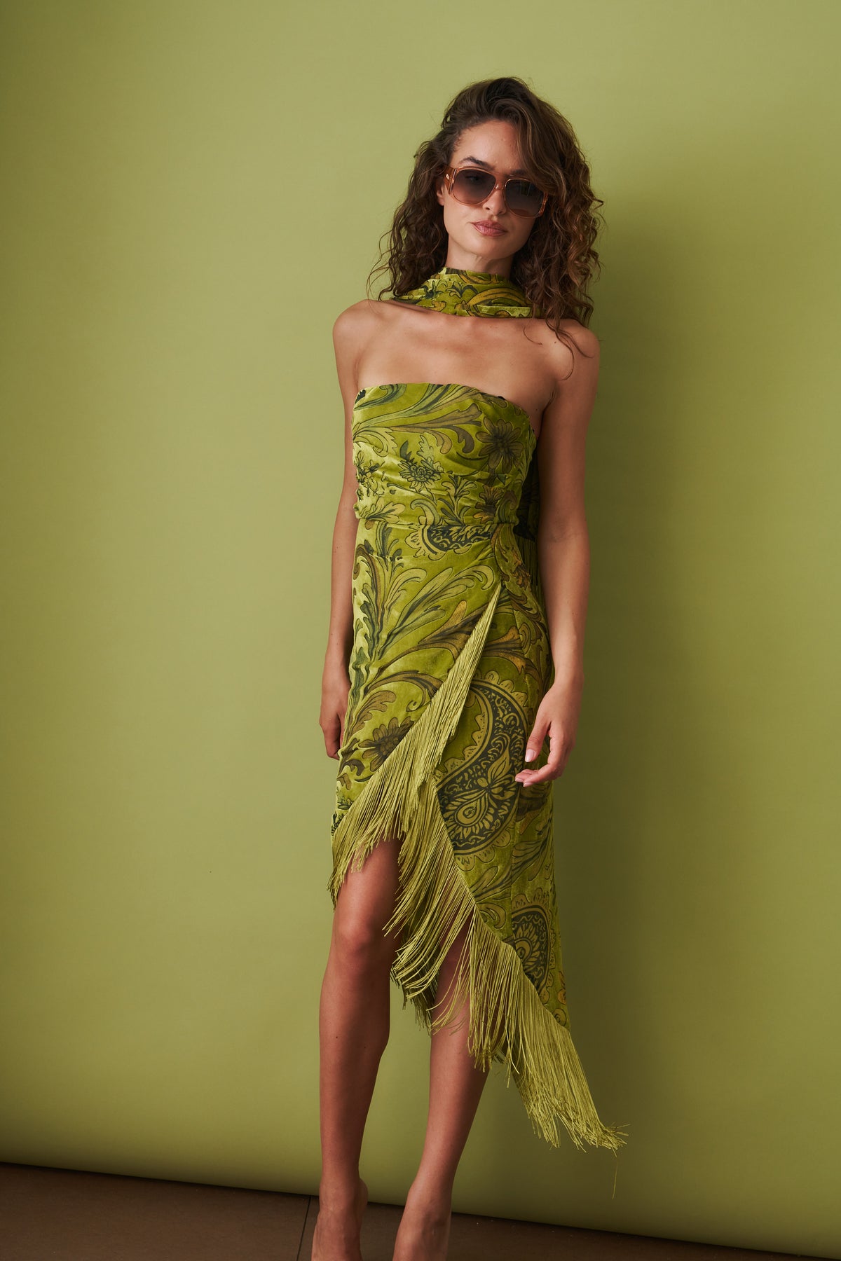 Statice Velvet Dress - DÉSORDRE