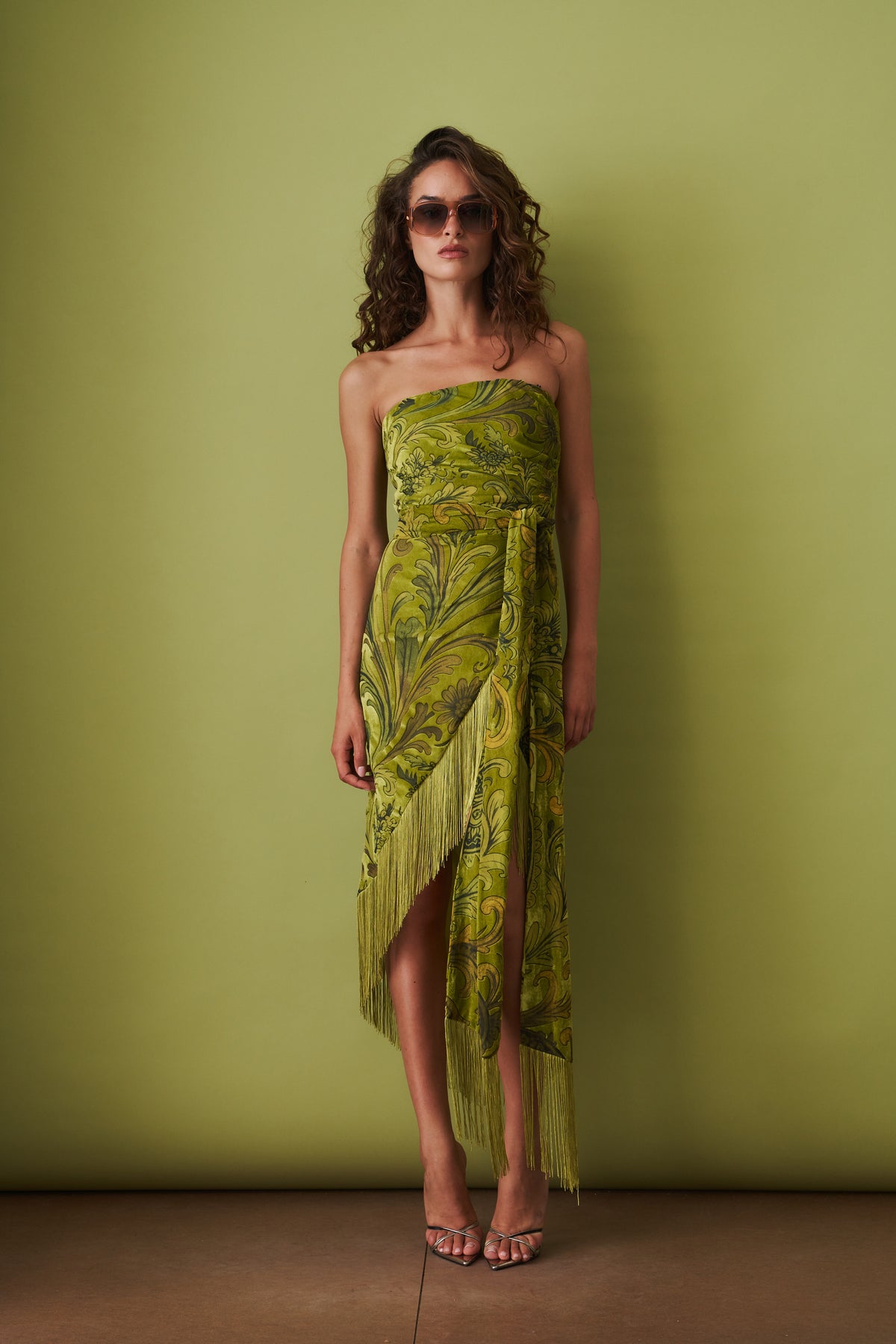 Statice Velvet Dress - DÉSORDRE