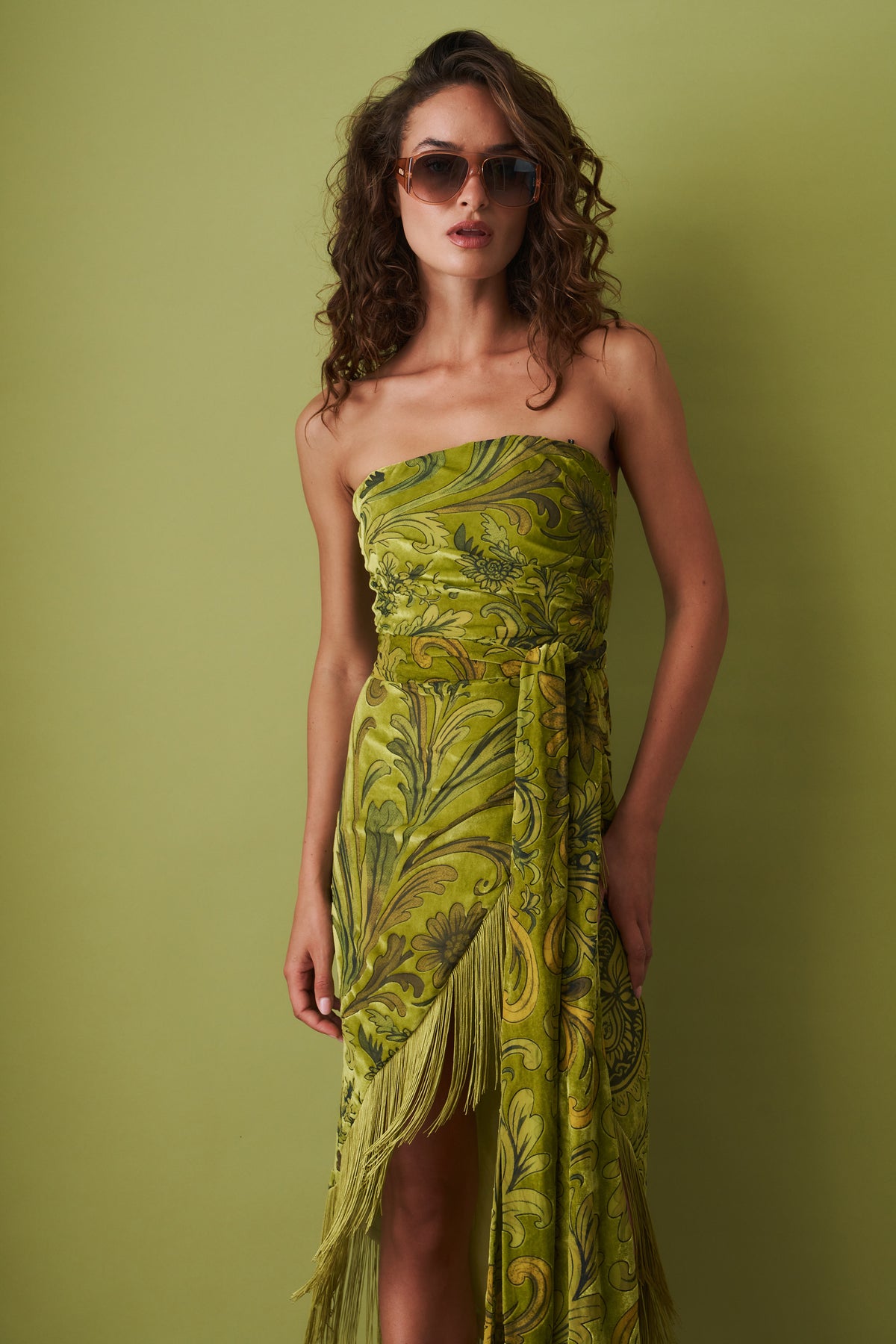 Statice Velvet Dress - DÉSORDRE