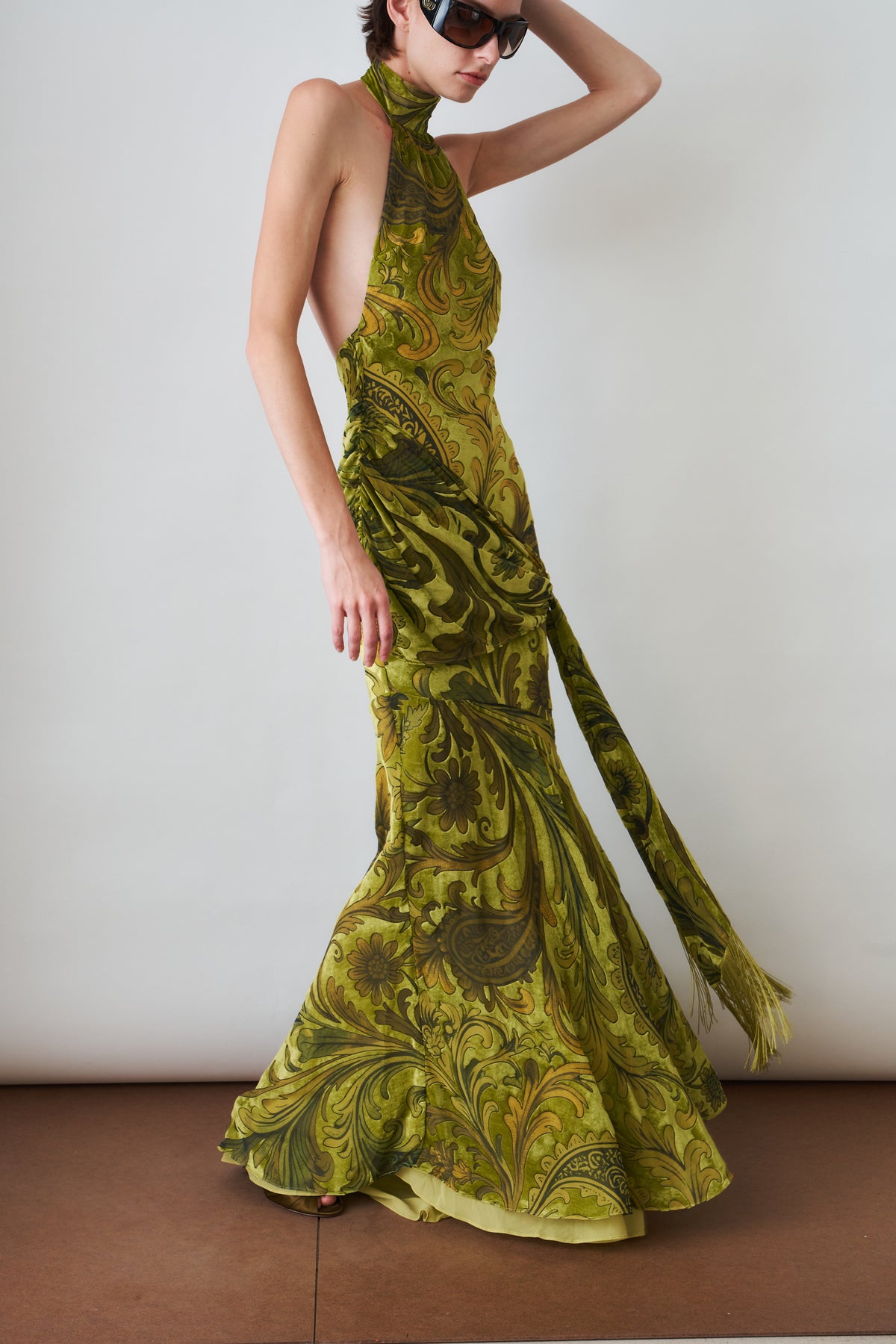 Protea Velvet Dress - DÉSORDRE