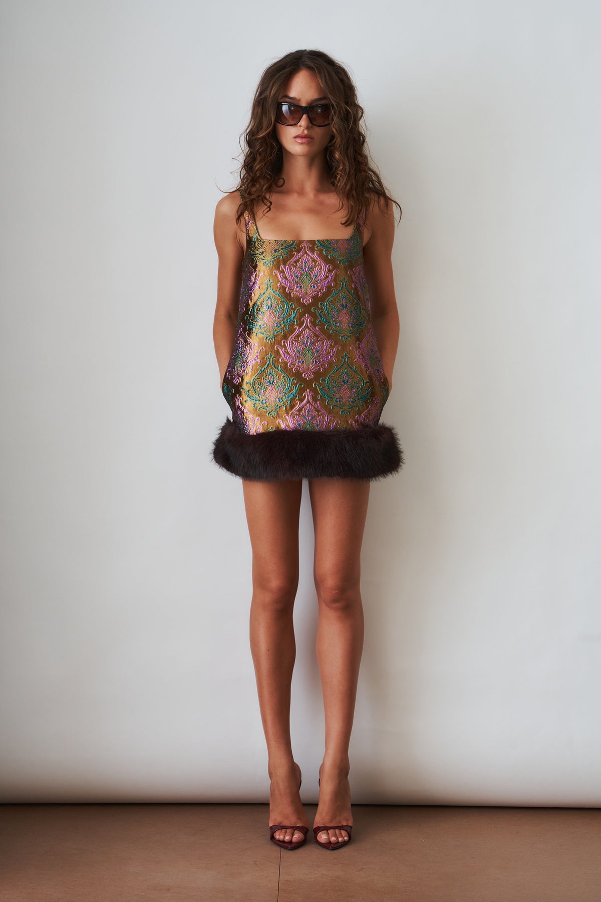 Sulvie Brocade Dress - DÉSORDRE