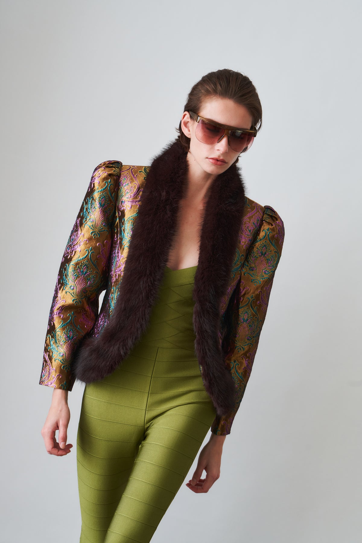Delphira Brocade Jacket - DÉSORDRE