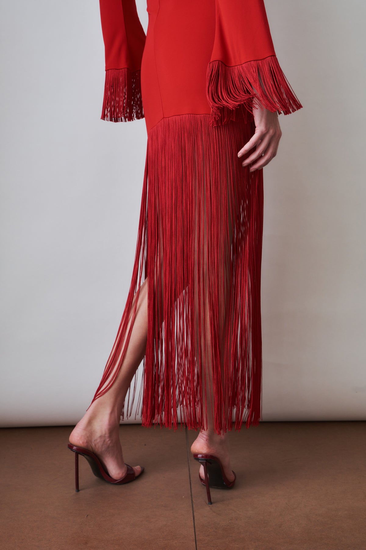 Jersey Polo Fringe Dress - DÉSORDRE