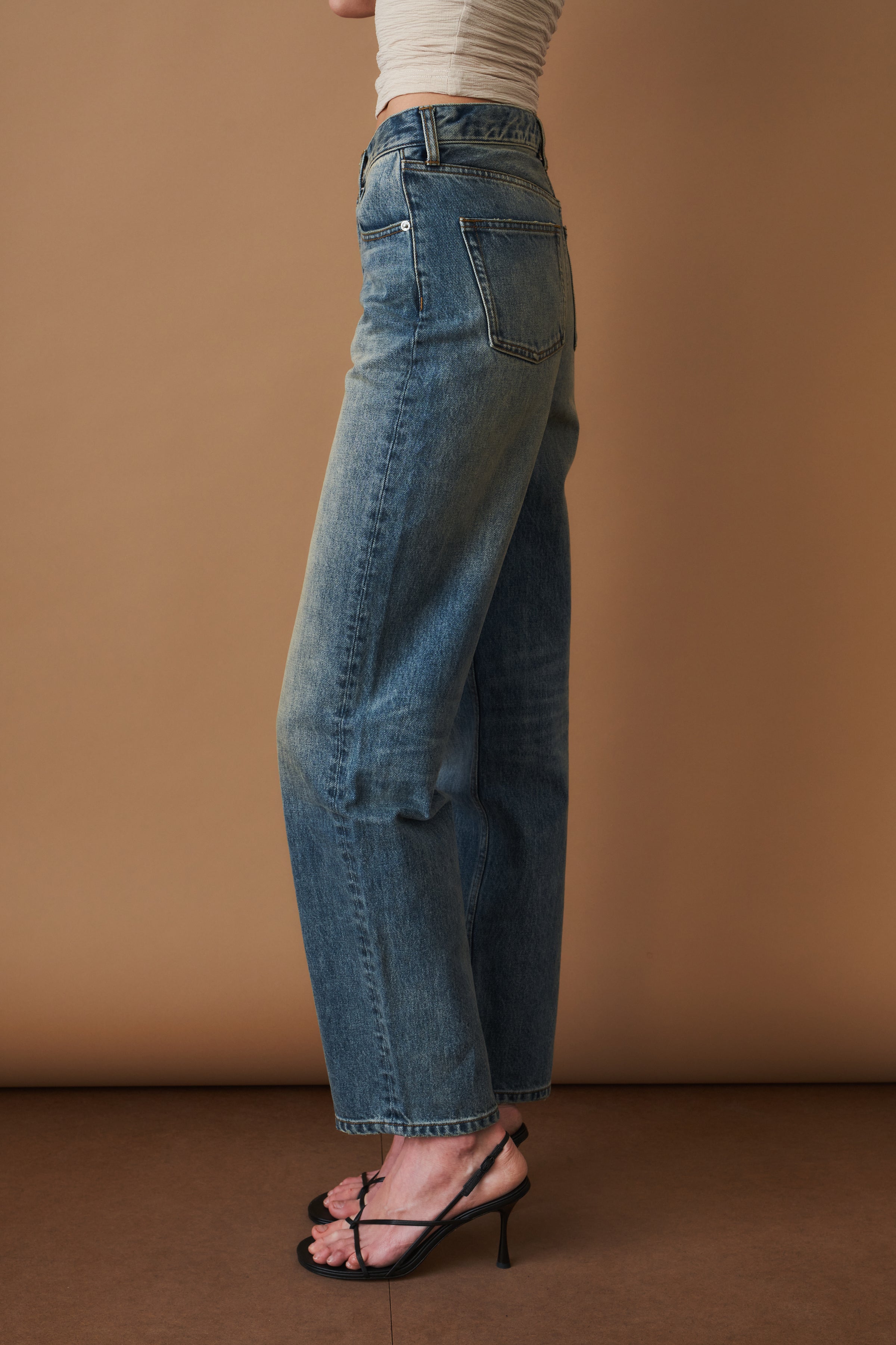 Straight Denim Jeans