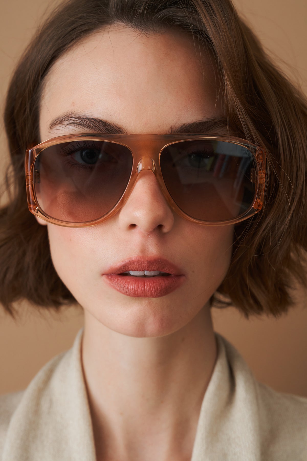 Pilot Orange Sunglasses