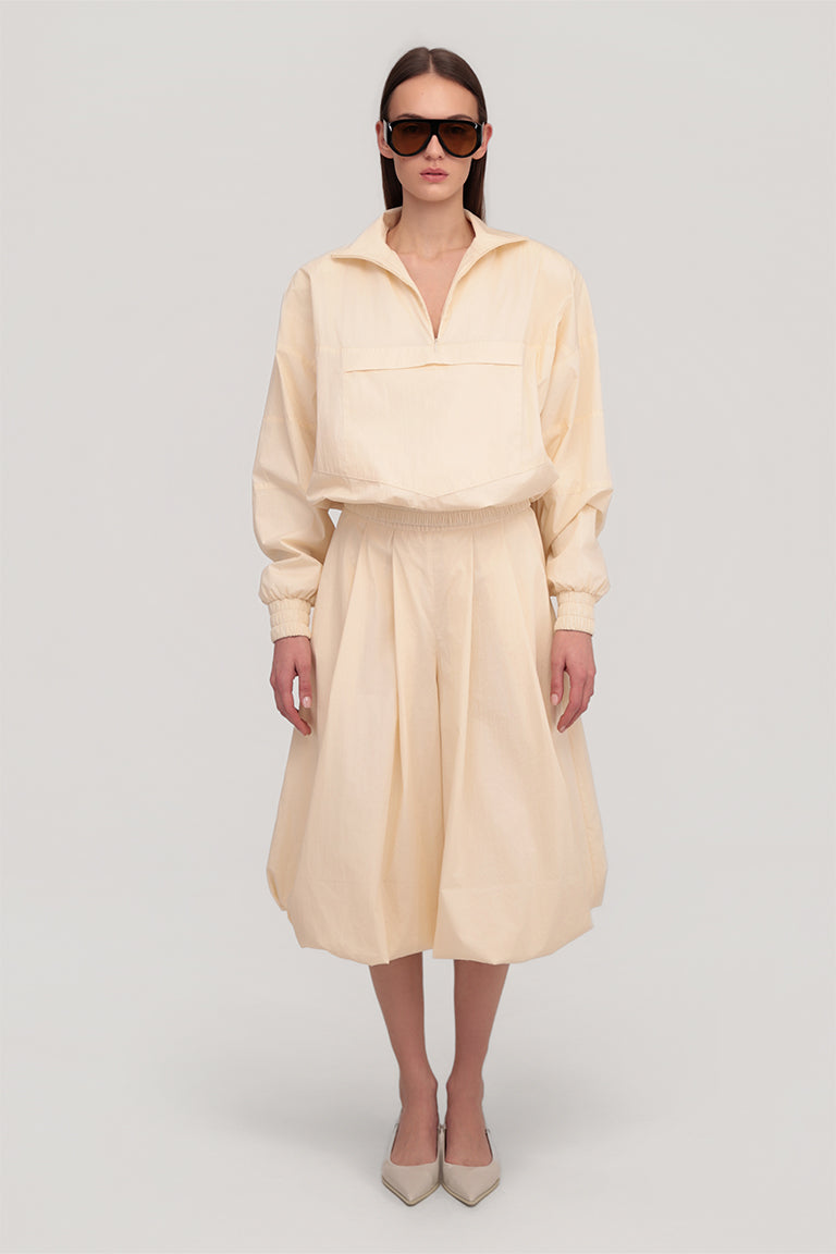 Sporty Jacket Butter Yellow - MOMS PANTS