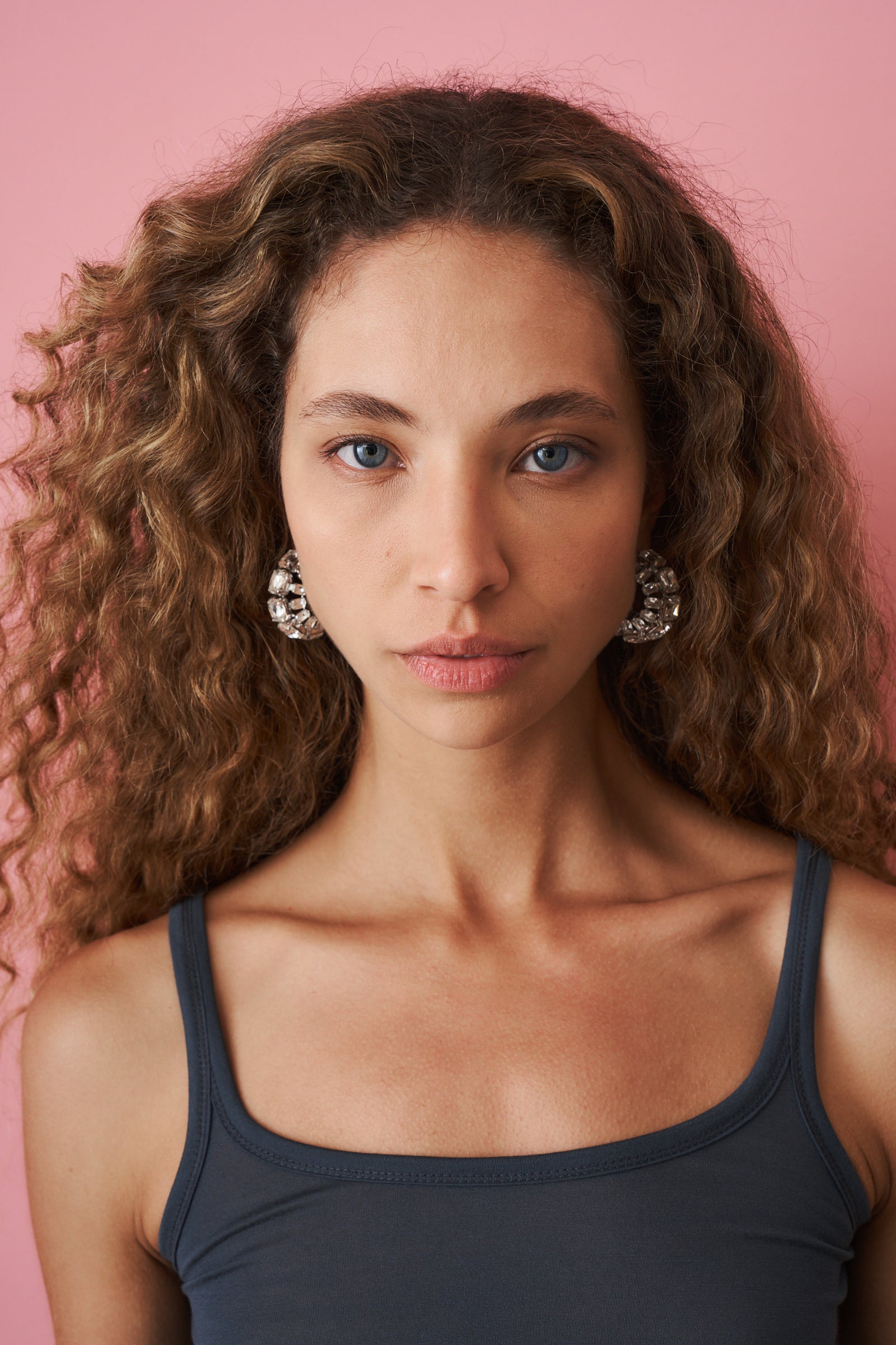 Crystal Hoops Small - DÉSORDRE