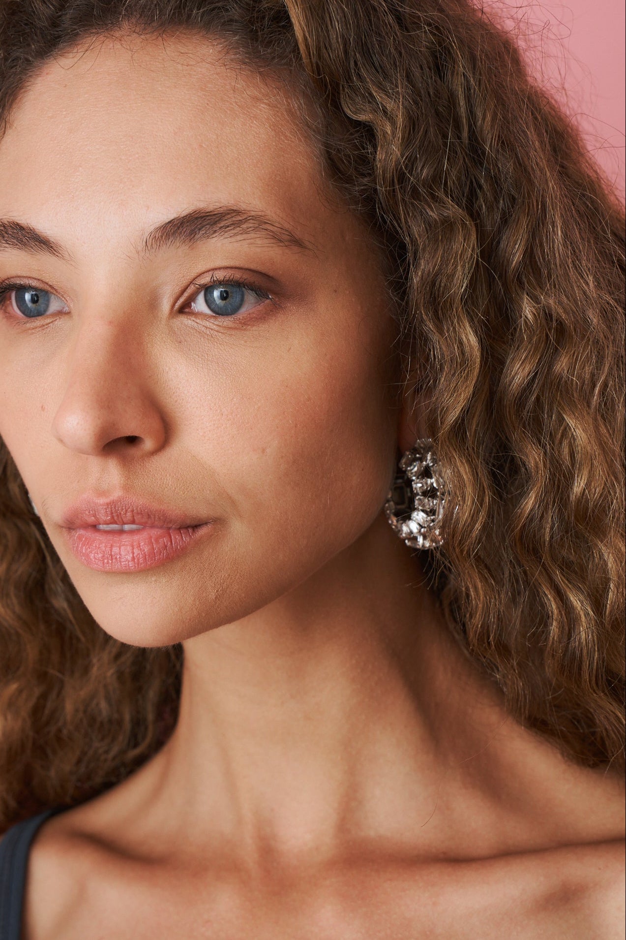 Crystal Hoops Small - DÉSORDRE