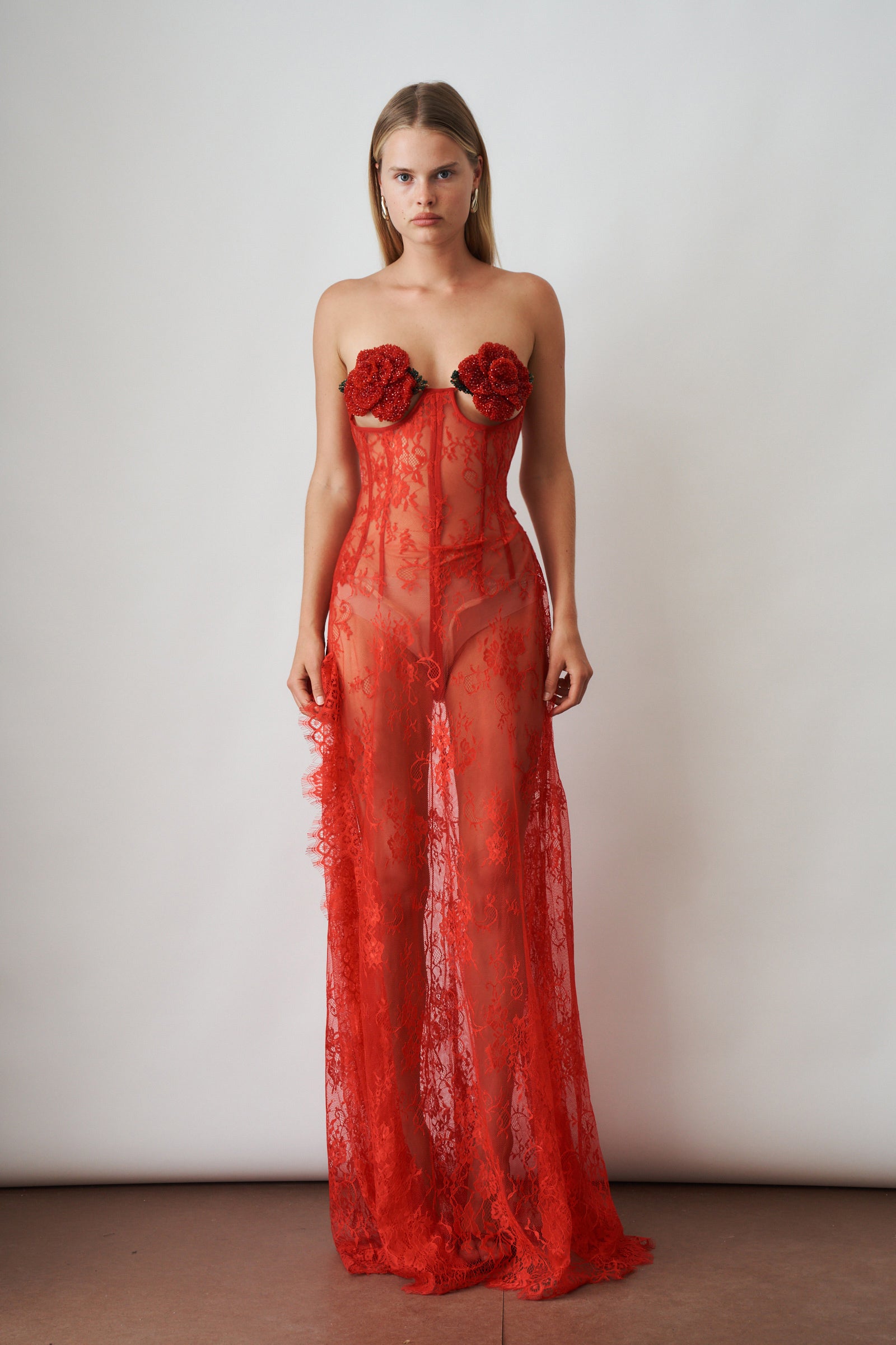Ringside Rose Dress - DÉSORDRE