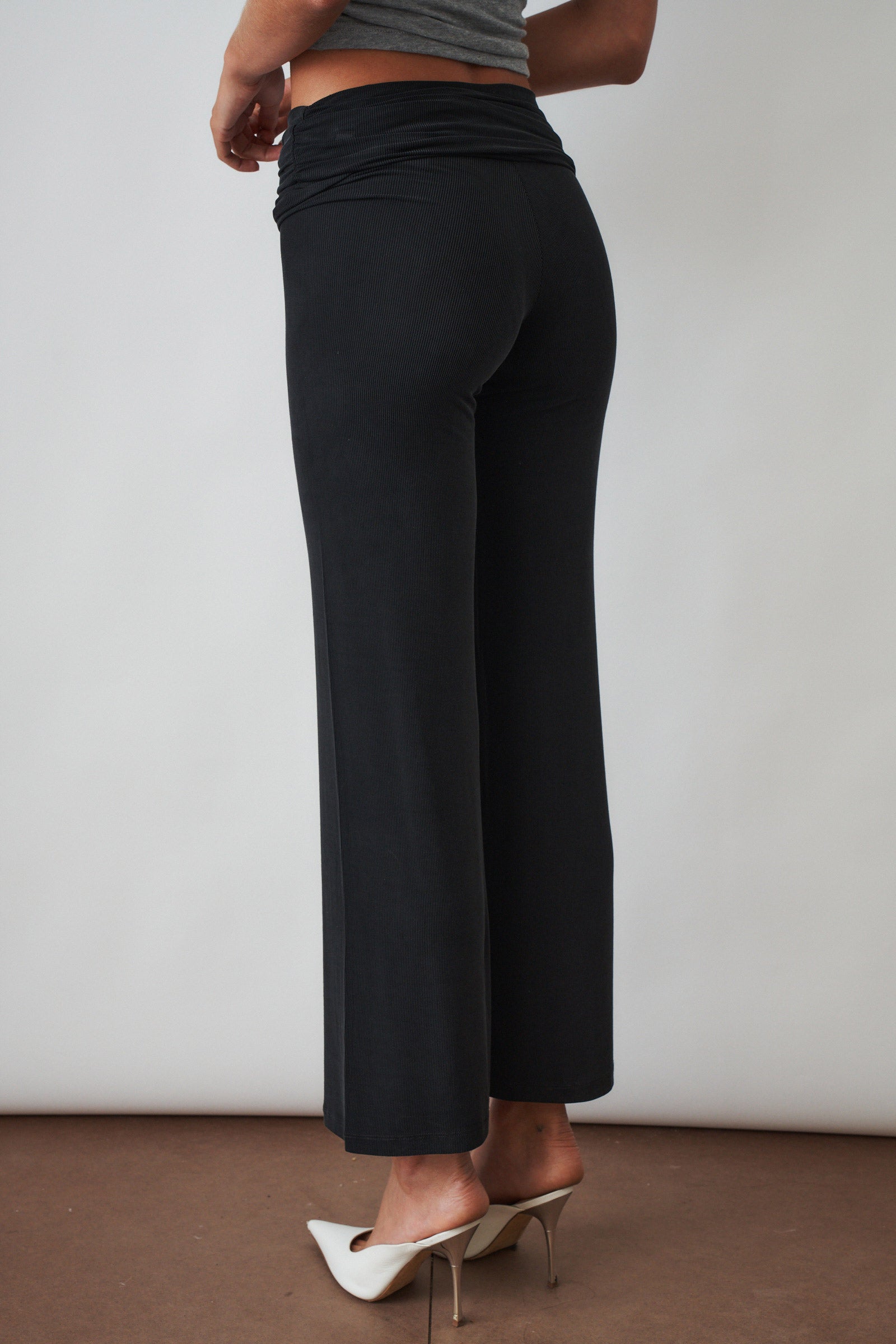 Ruched fold over pants - DÉSORDRE
