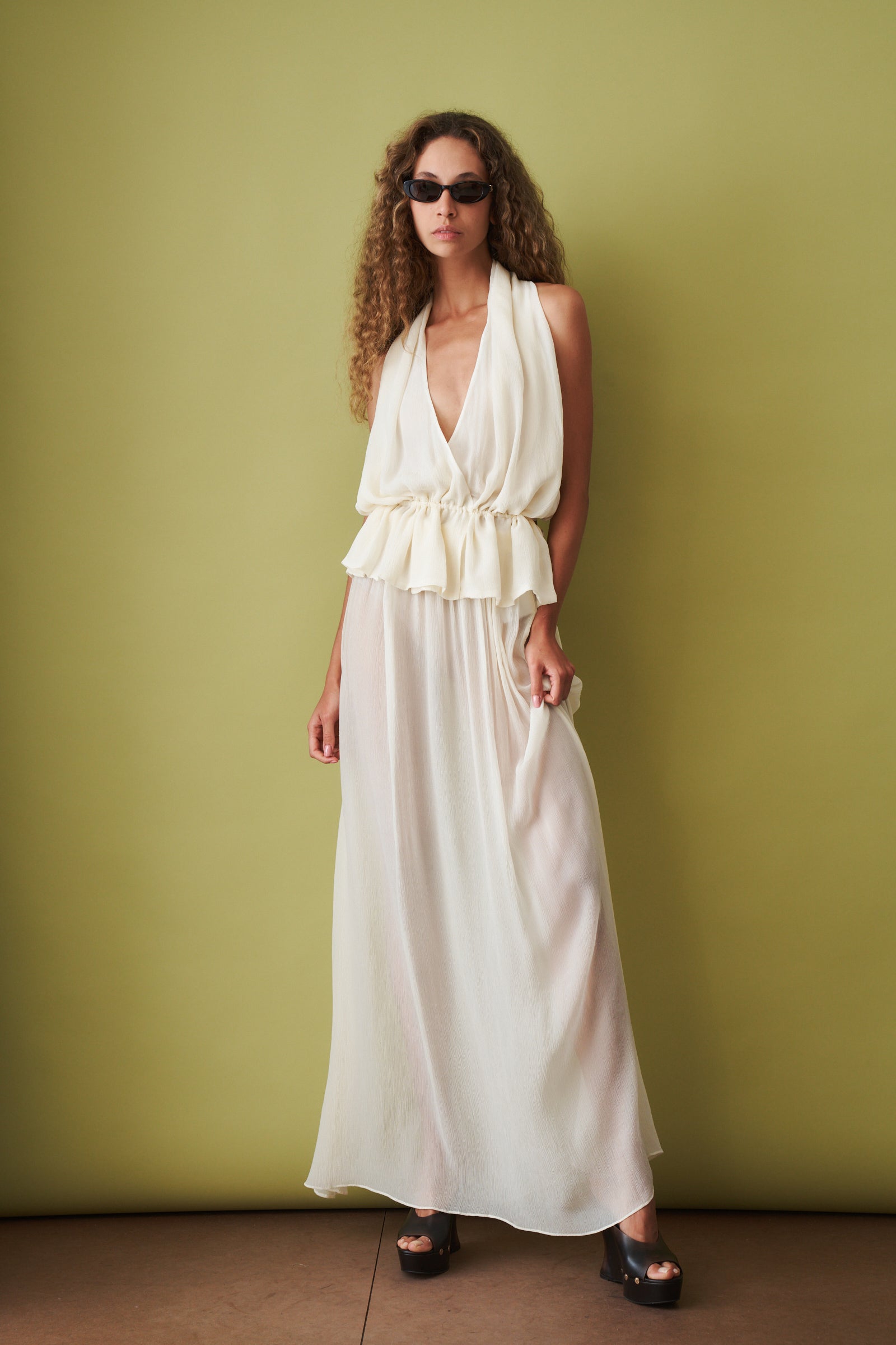 Palli Skirt Ivory - DÉSORDRE