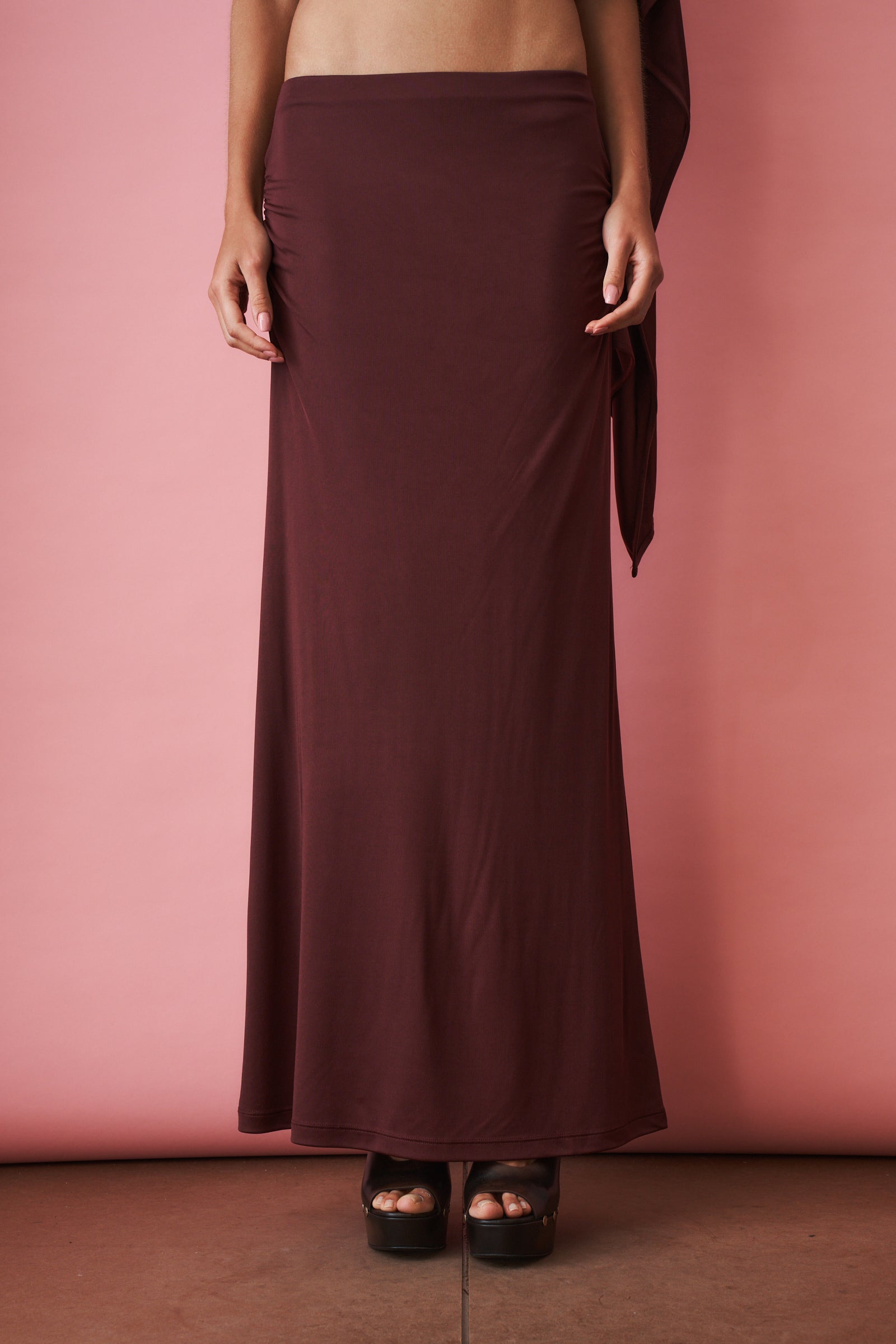 Kaima Skirt Merlot - DÉSORDRE