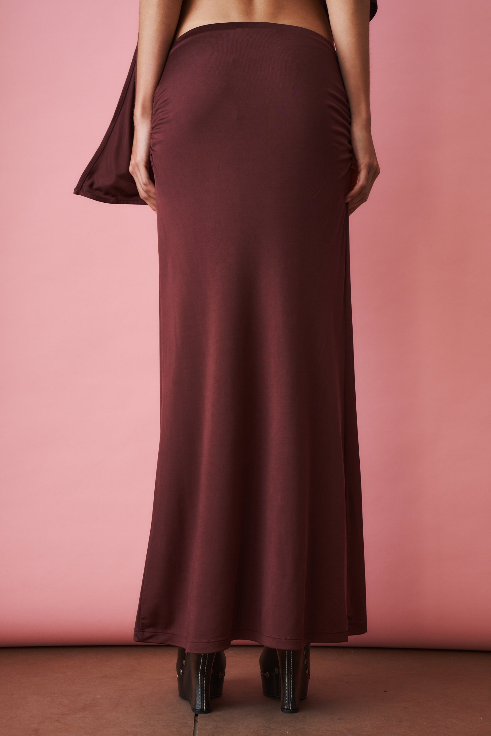 Kaima Skirt Merlot - DÉSORDRE