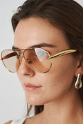 Aviator Gold Sunglasses - DÉSORDRE