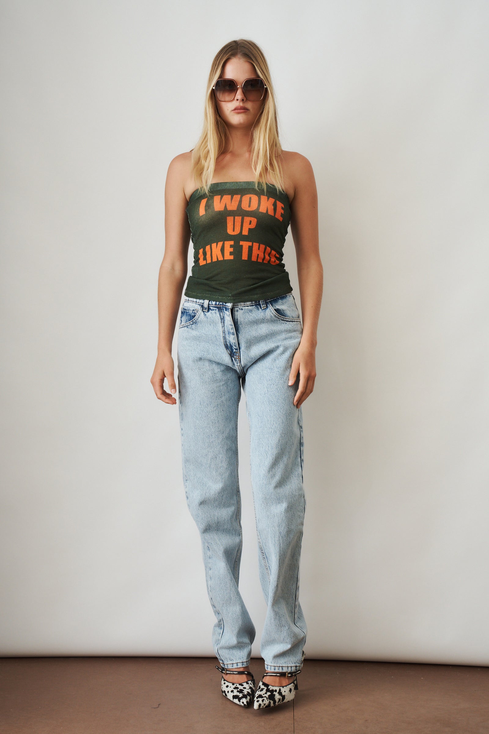I Woke Up Like This Tube Top - DÉSORDRE