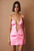 Elle Duchess Pink Dress - DÉSORDRE