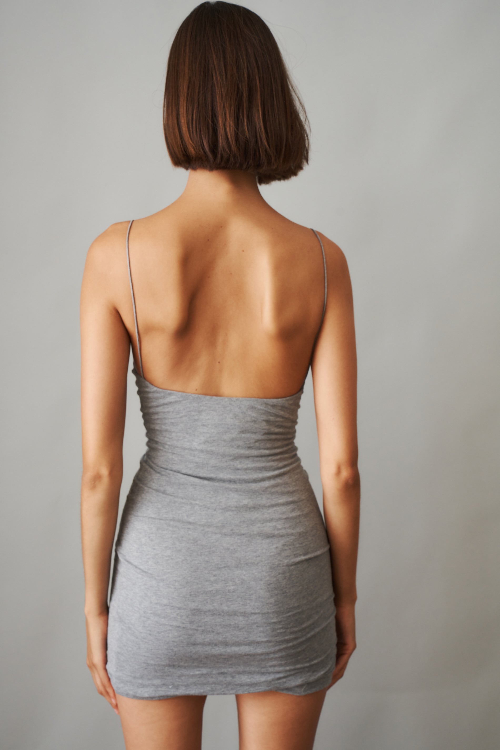 Kate Grey Dress - DÉSORDRE