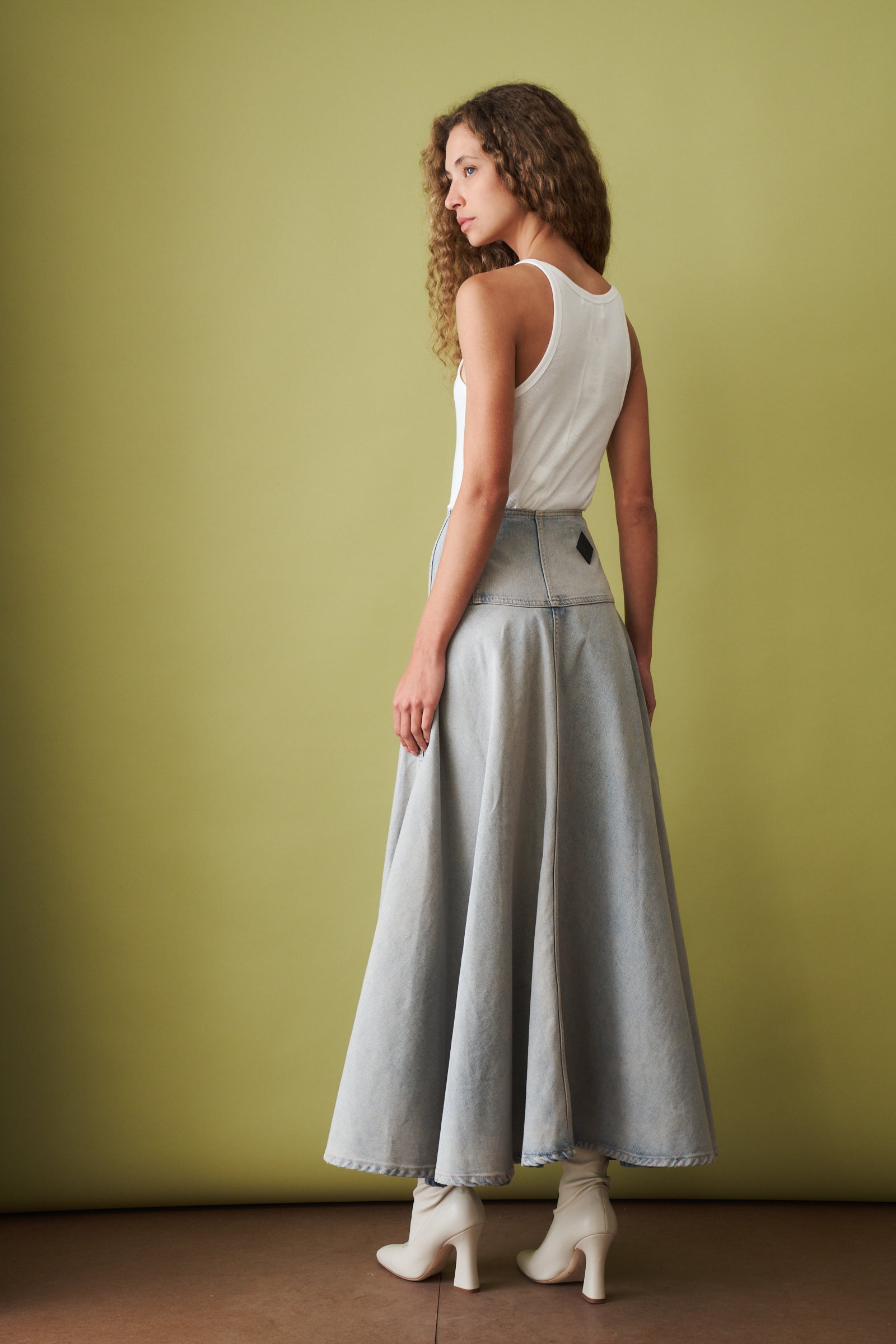 Temple Light Space Maxi Skirt - DÉSORDRE
