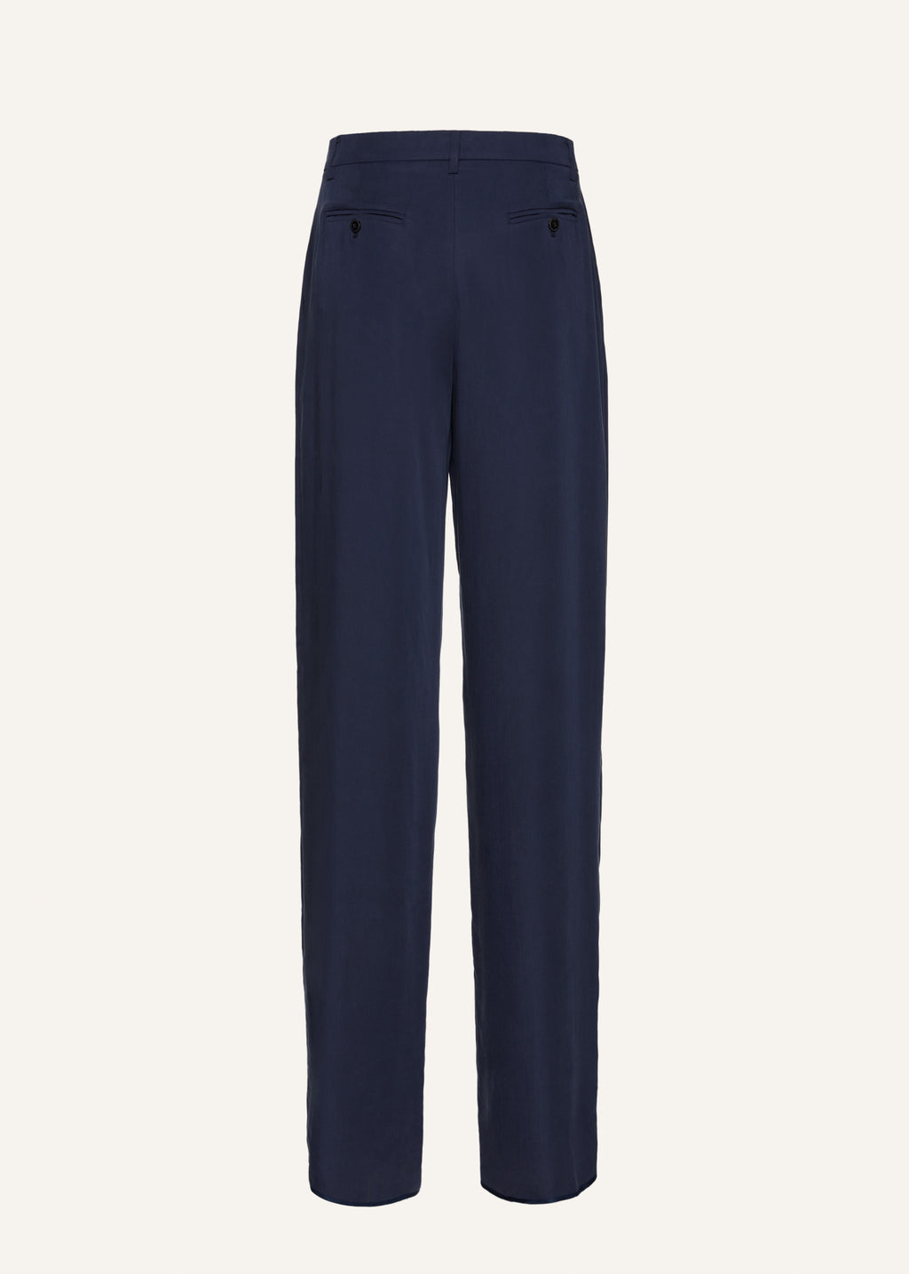 Tailored Navy Trousers