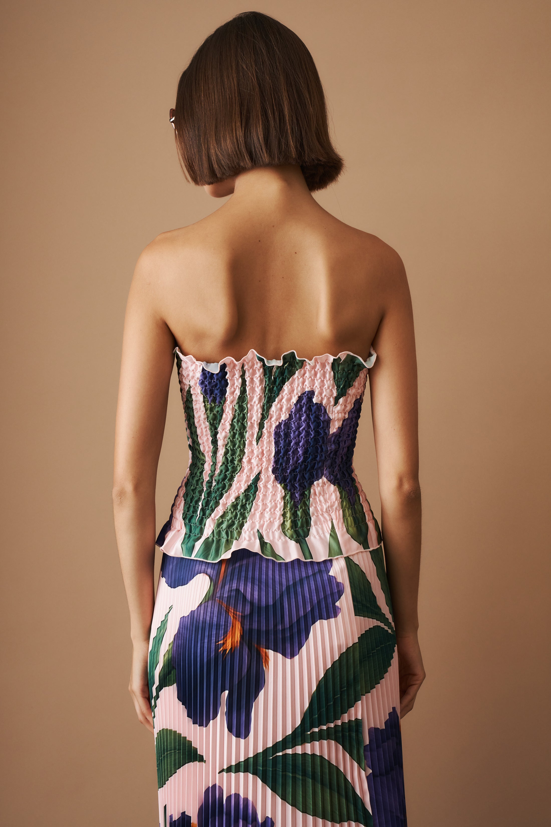 Maya Gown Iris Dress - DÉSORDRE