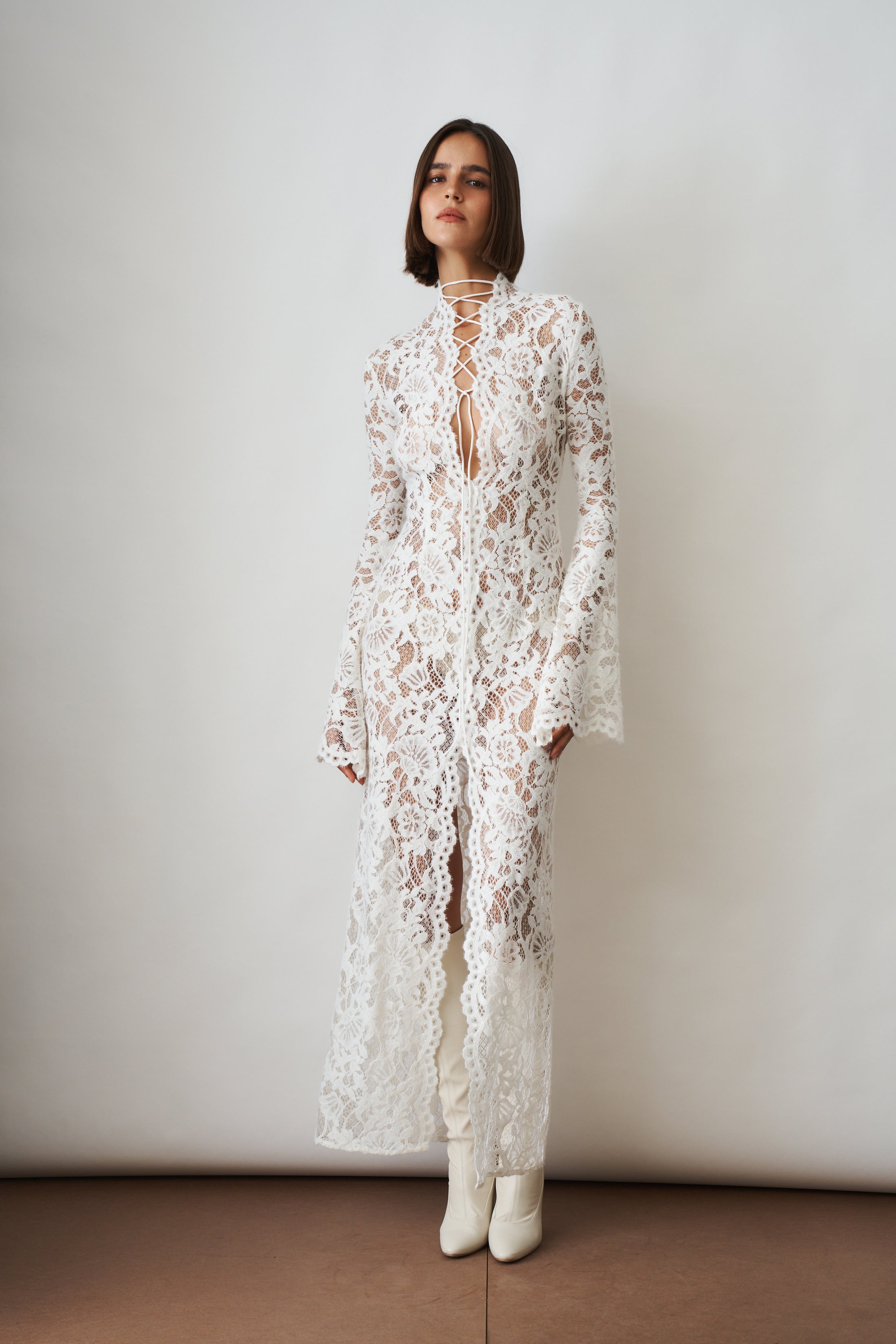Sally Dress White - DÉSORDRE