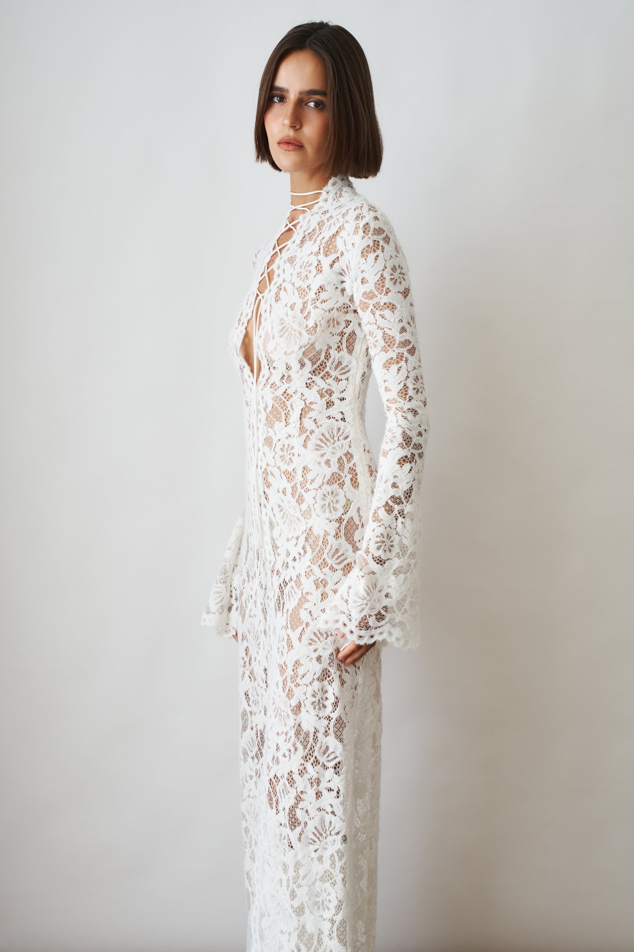 Sally Dress White - DÉSORDRE