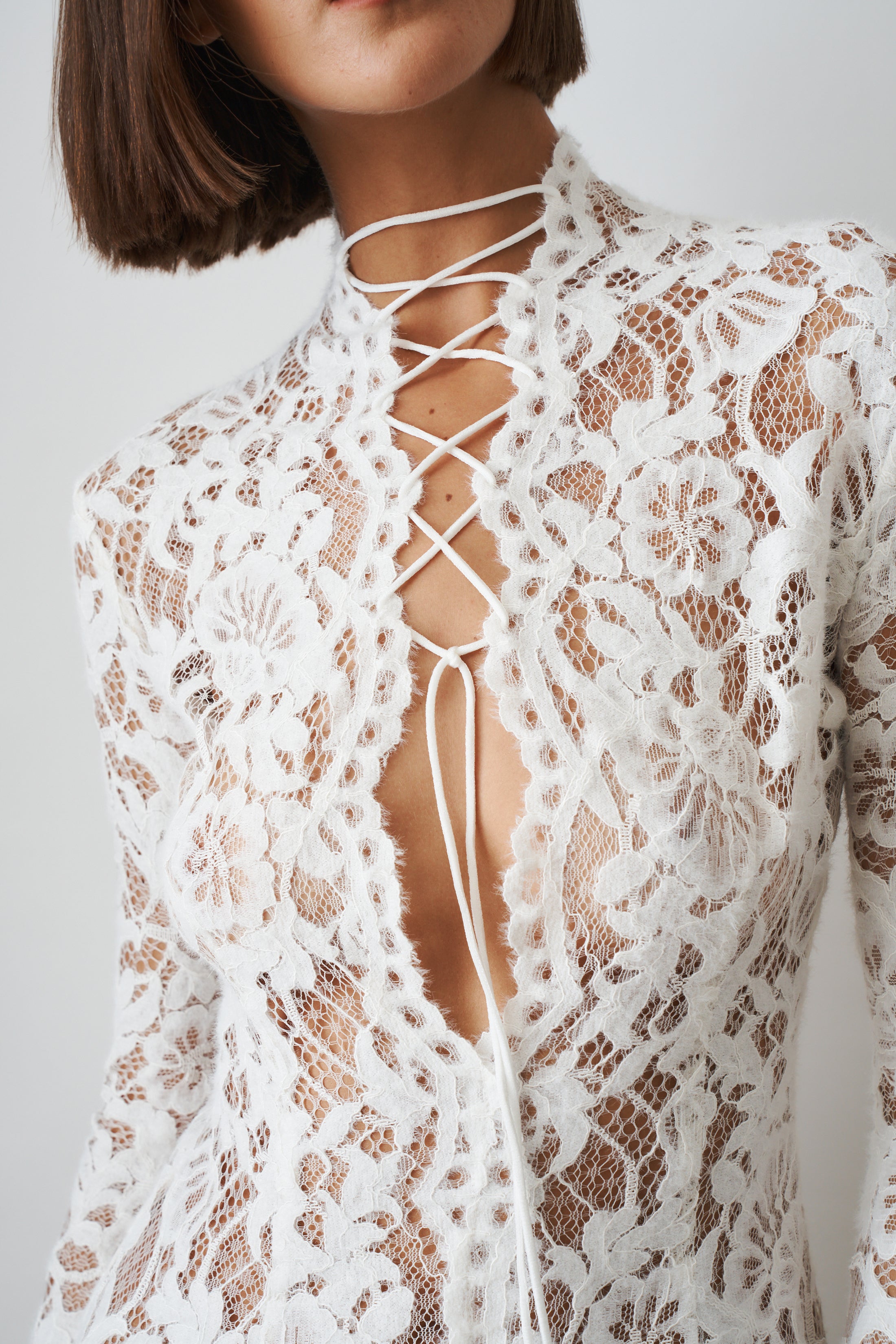 Sally Dress White - DÉSORDRE