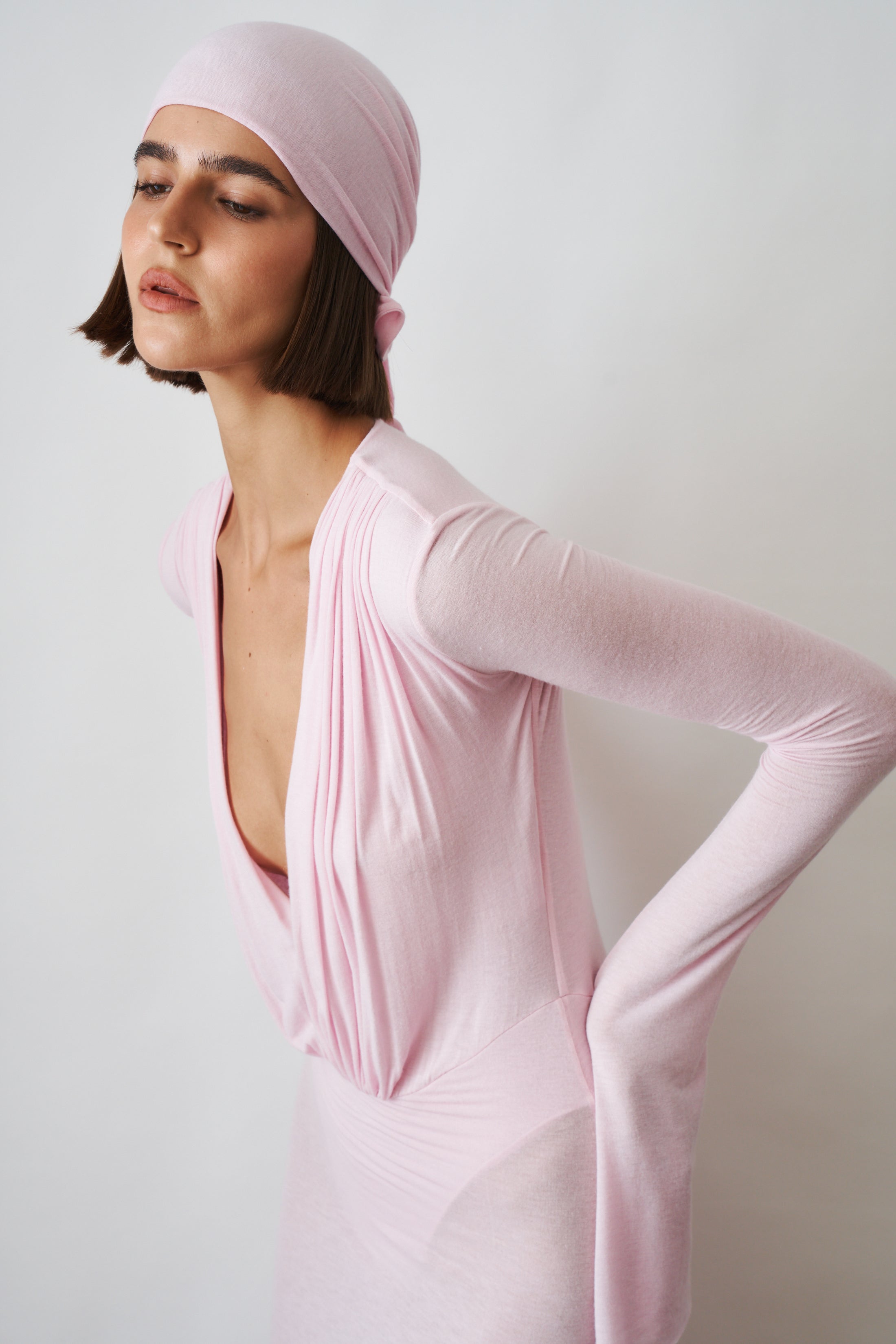 Sunny Headscarf Pink