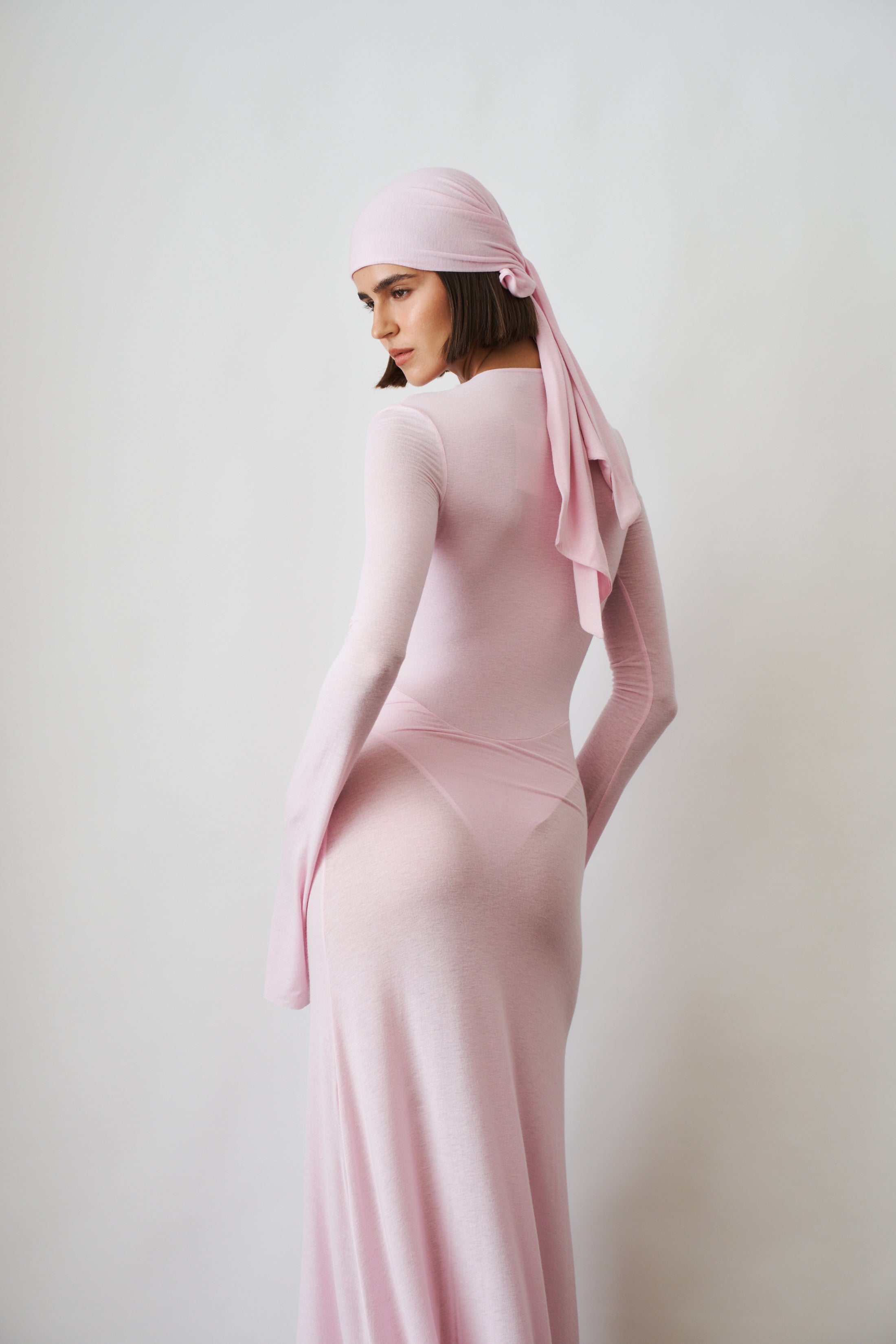 Sunny Headscarf Pink