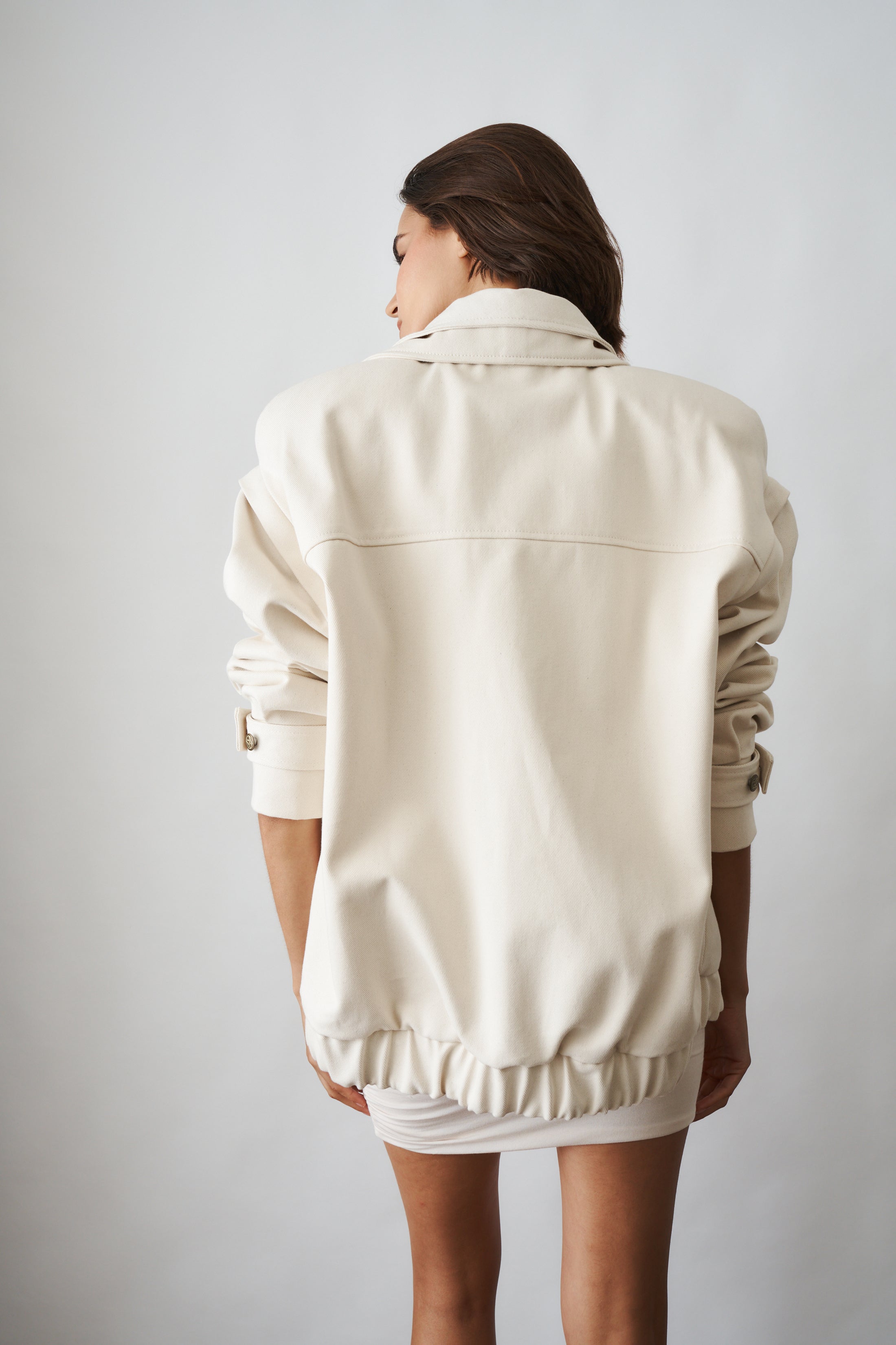 Denim Jacket Eggshell