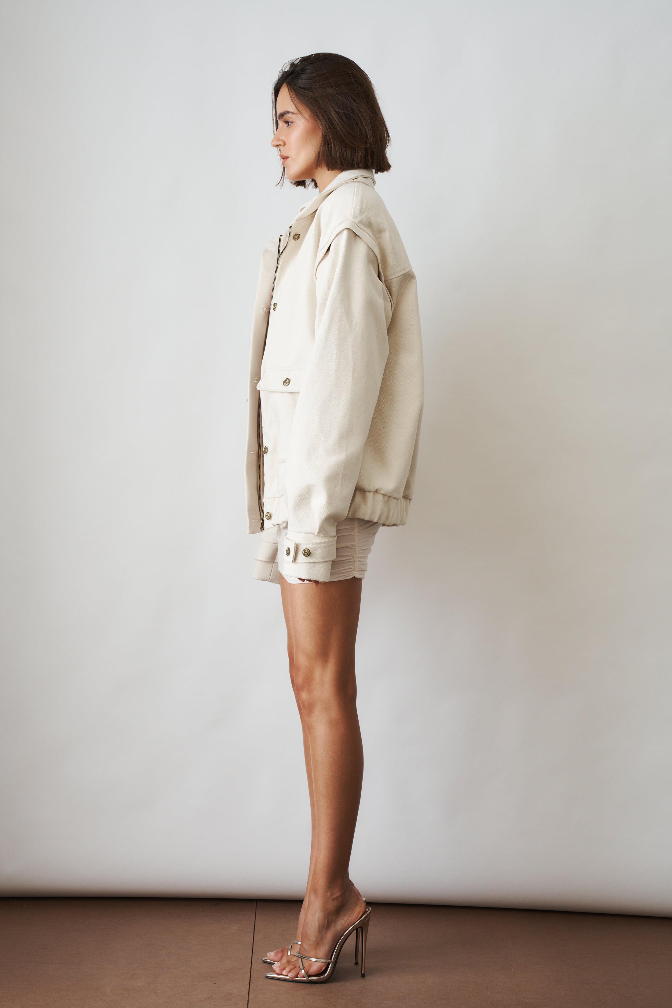 Denim Jacket Eggshell