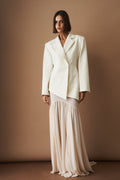 Asymmetric Blazer Eggshell - DÉSORDRE
