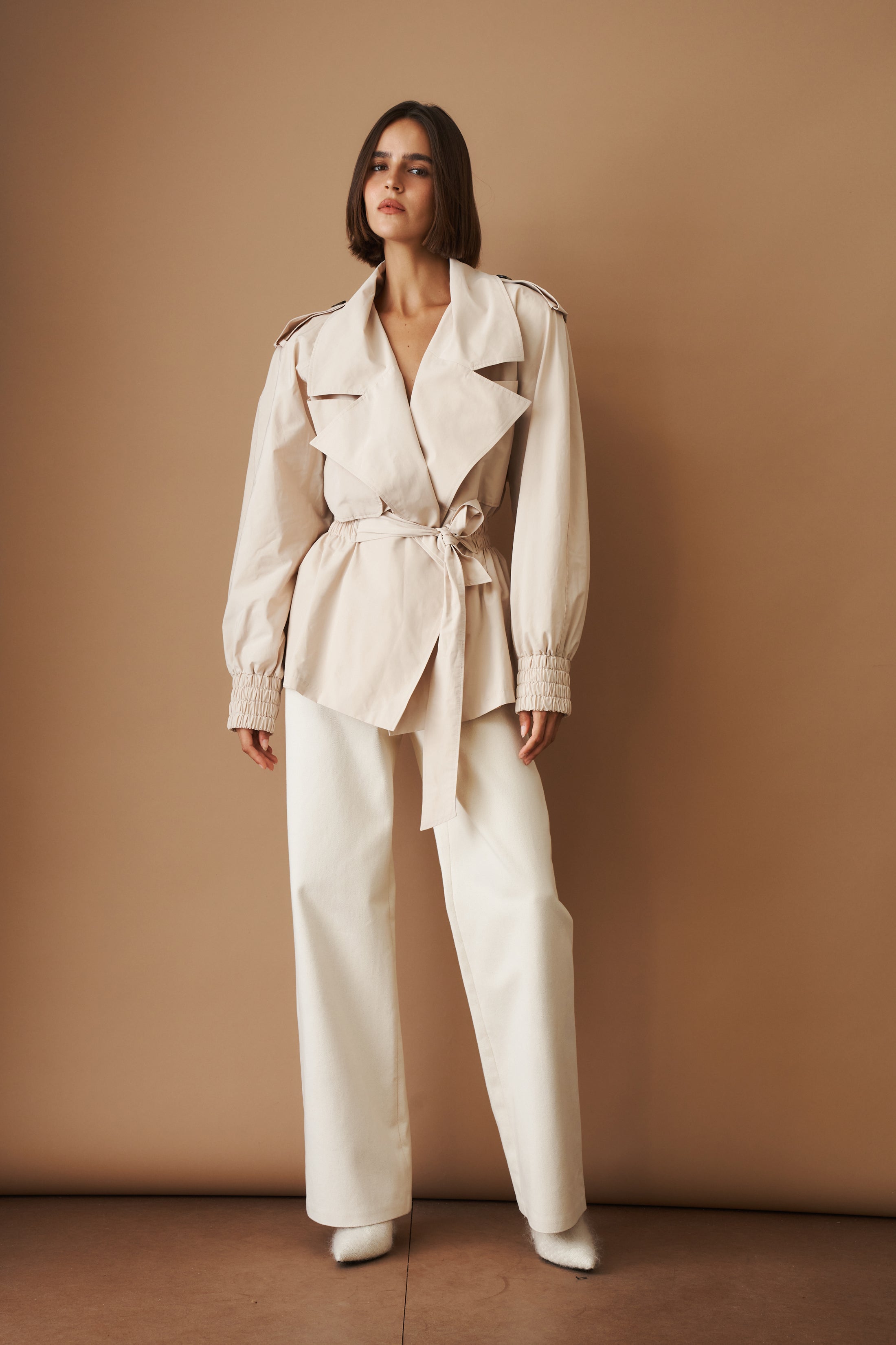 Our Trench Cotton Beige - DÉSORDRE