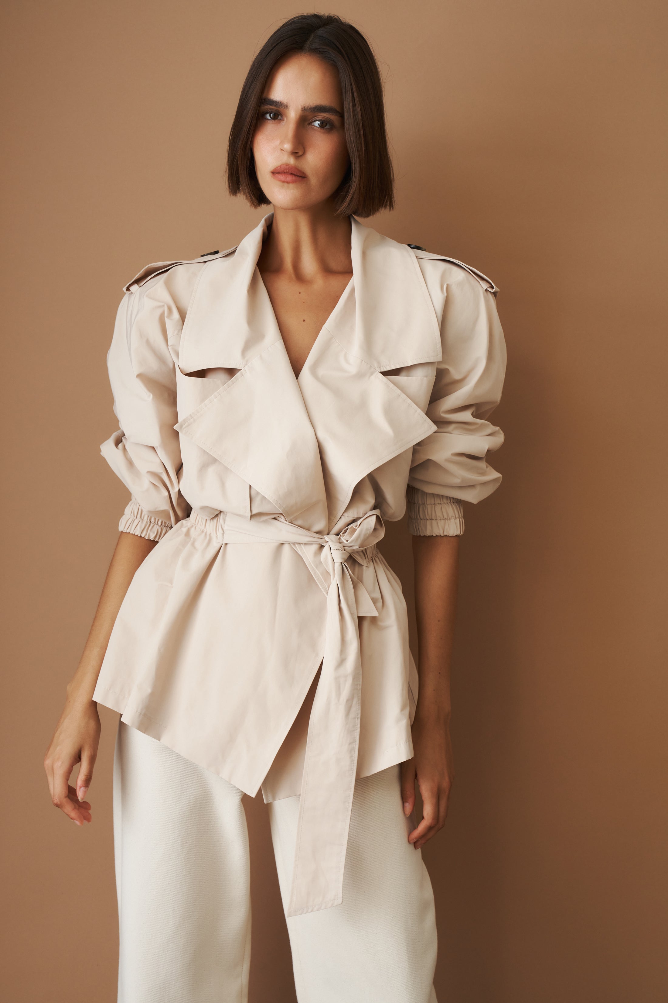 Our Trench Cotton Beige - DÉSORDRE