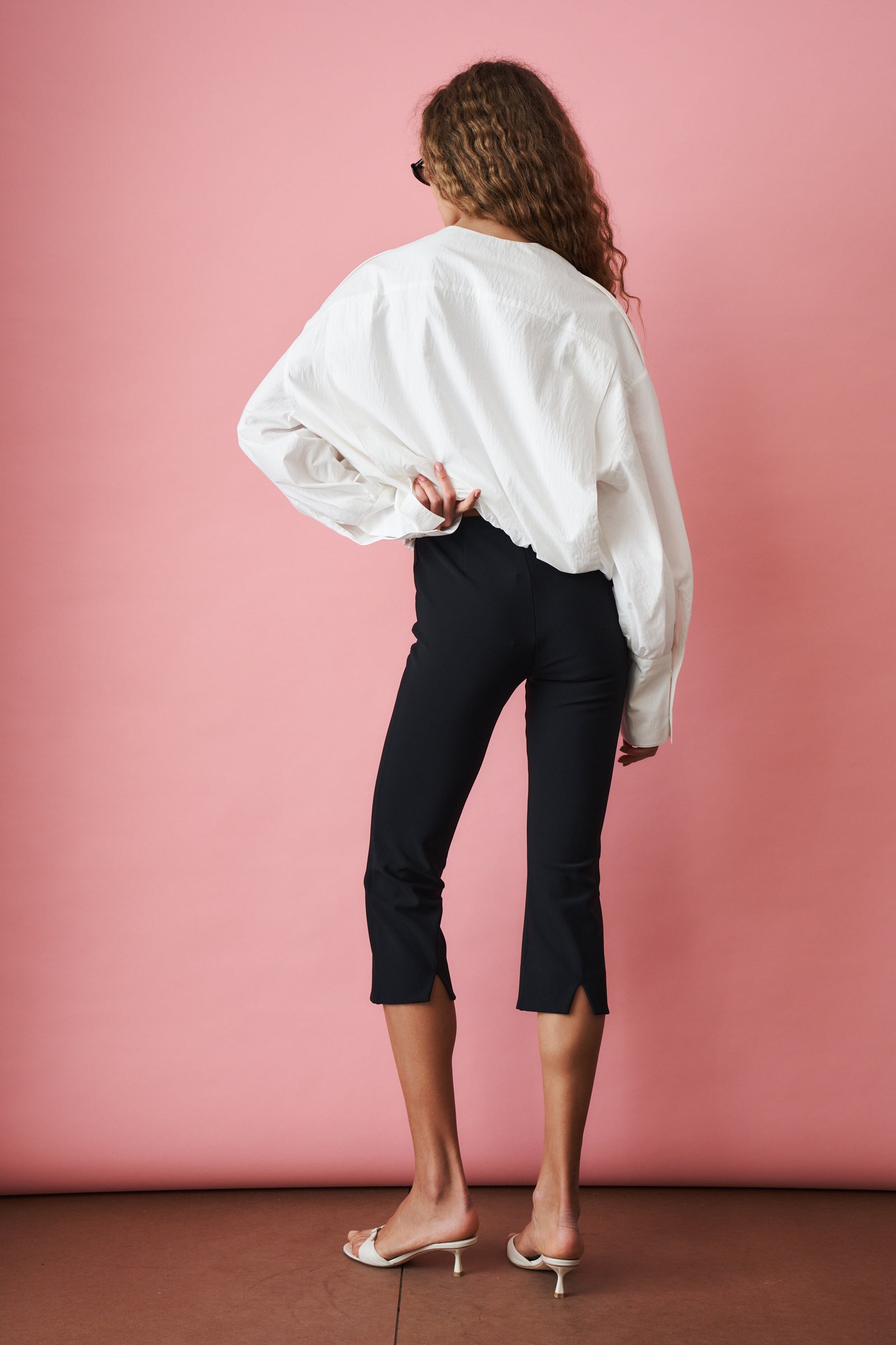 Basic Capri Knit Pant - DÉSORDRE