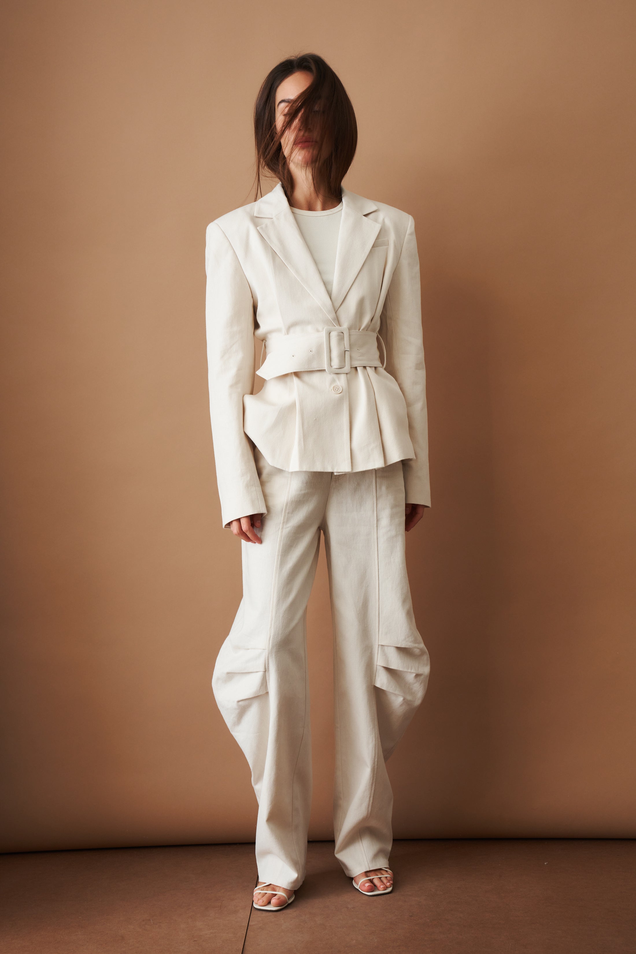 Linen Suiting Blazer - DÉSORDRE