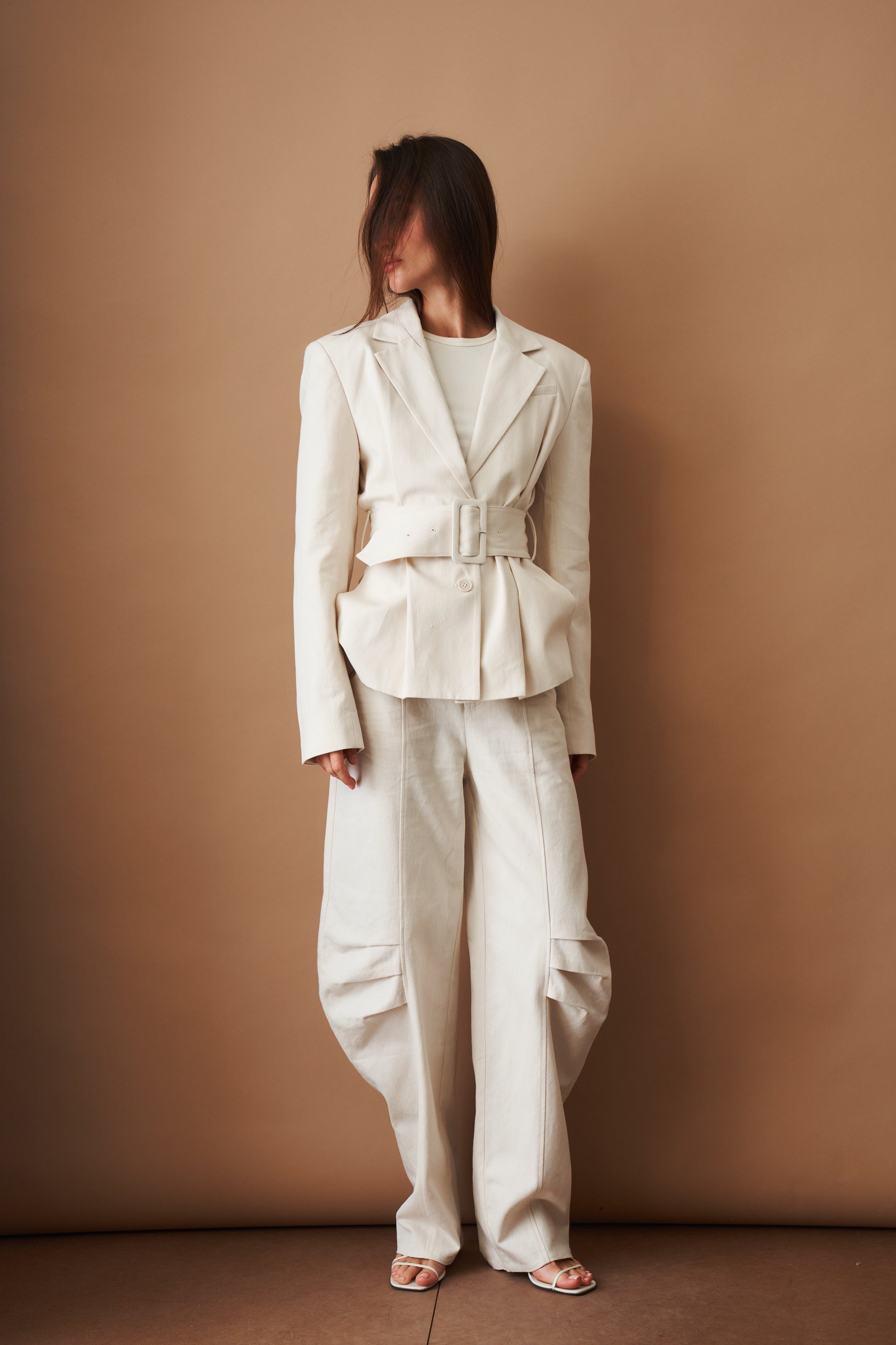 Linen Suiting Blazer - DÉSORDRE
